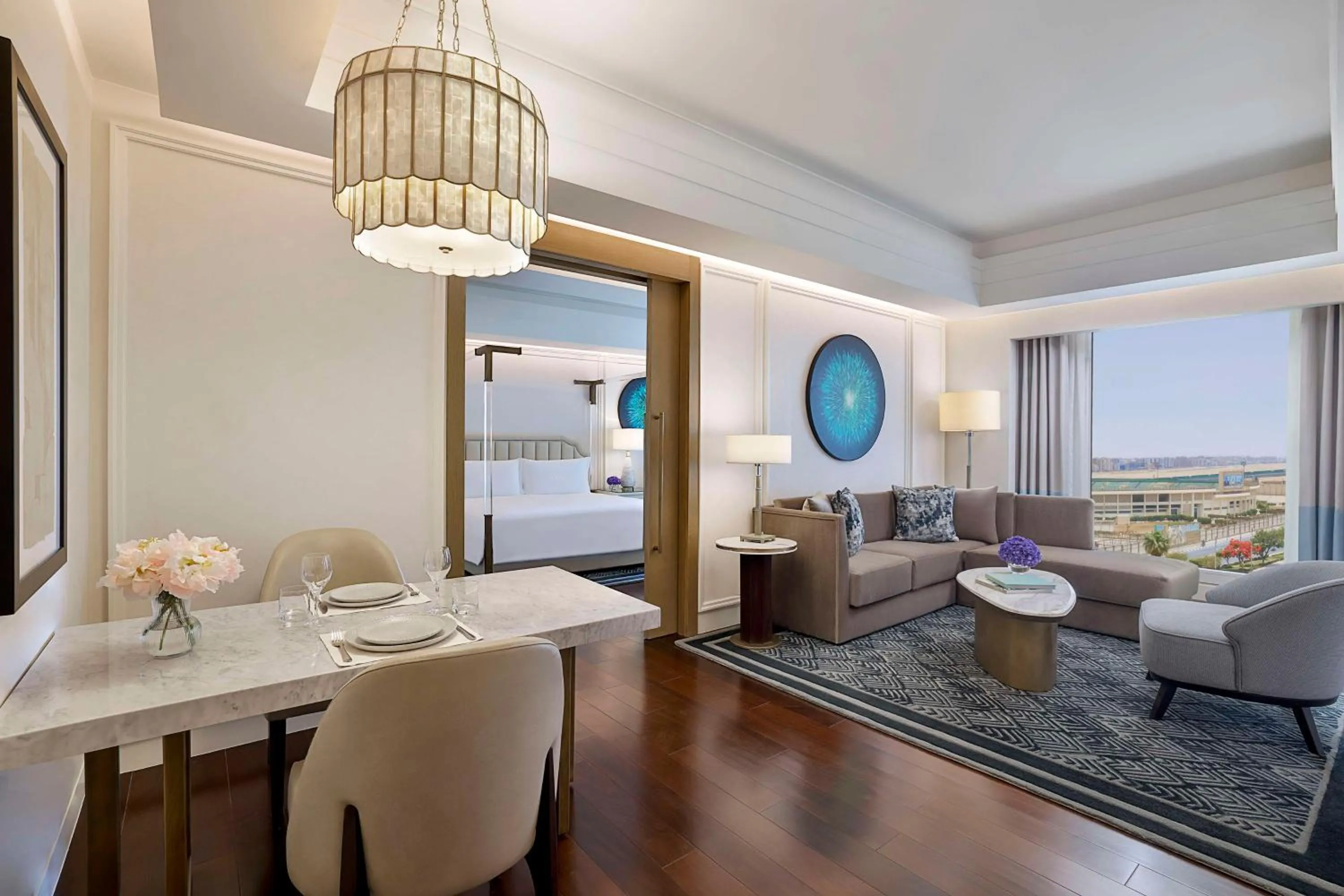 Bed in Waldorf Astoria Cairo Heliopolis