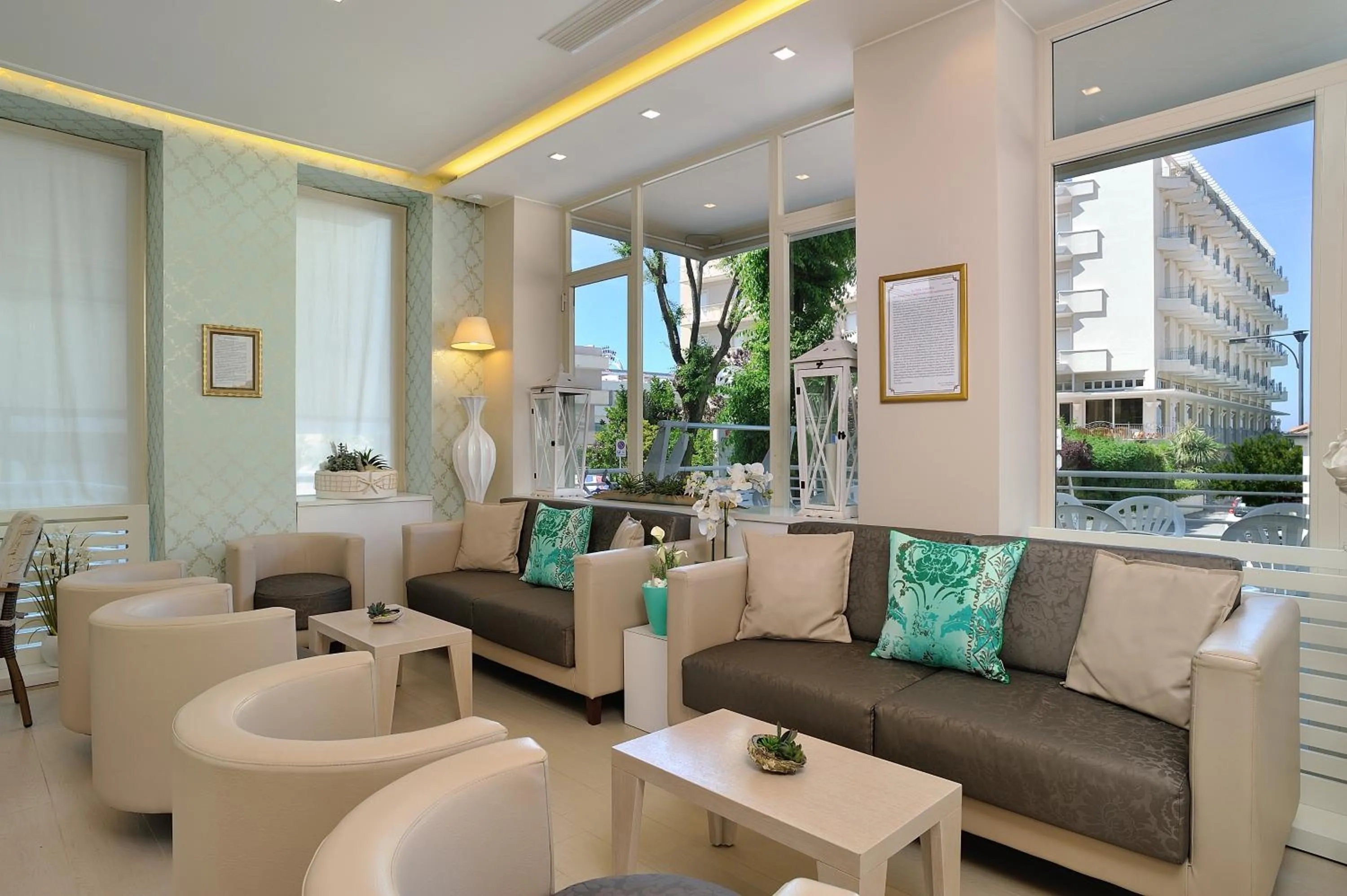 Lobby or reception in Hotel Principe