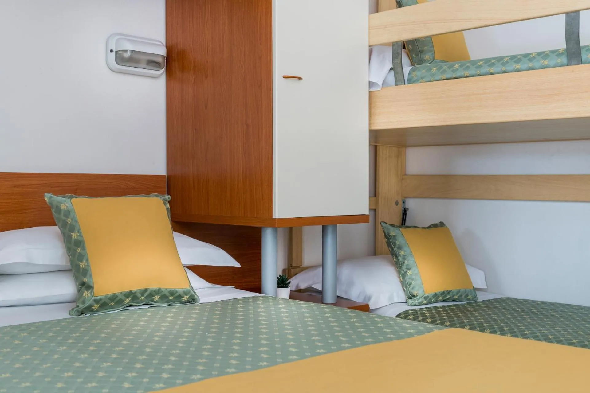 Bed in Hotel Principe