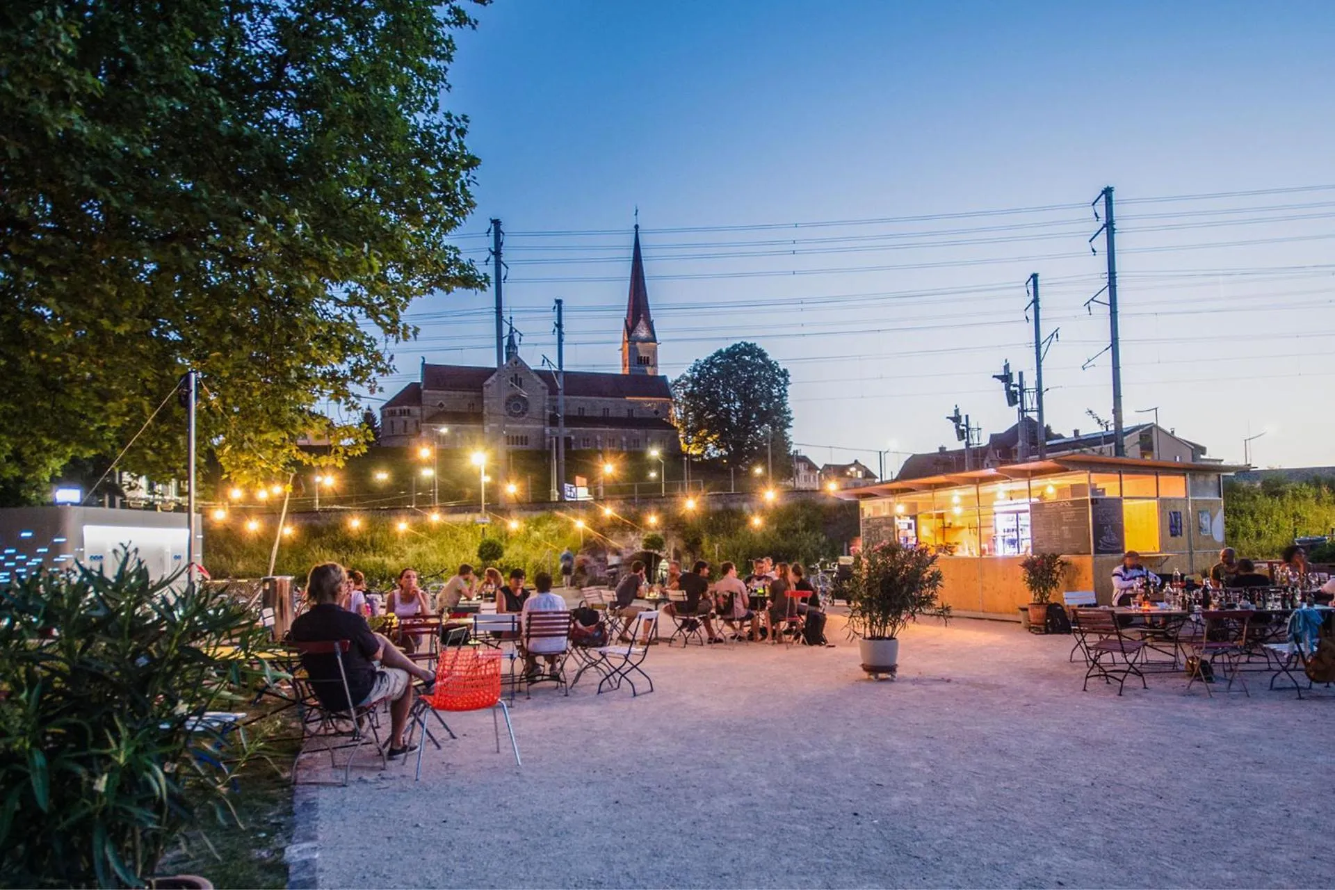 Restaurant/places to eat in Hotel Schlüssel