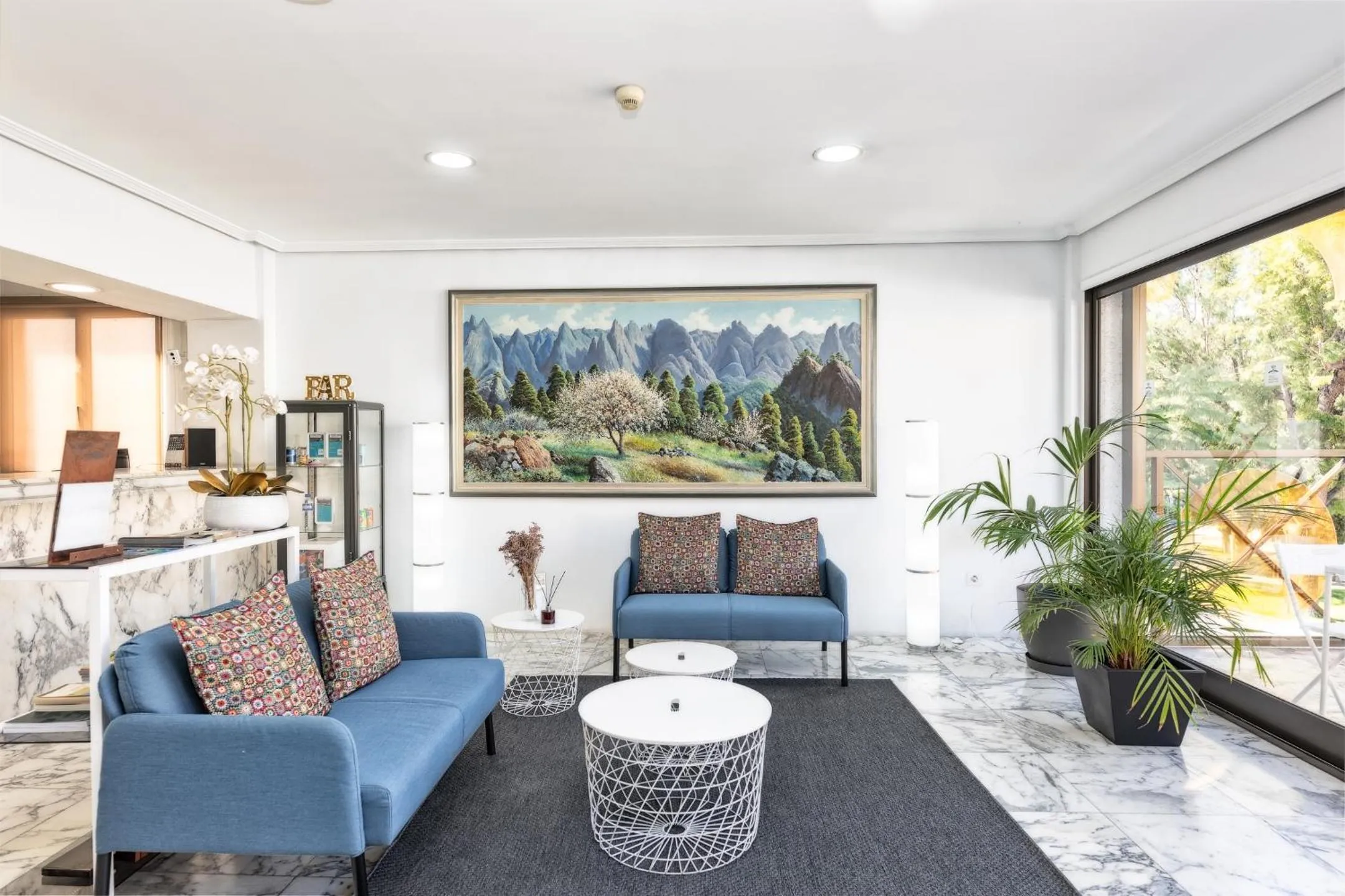 Lobby or reception in Hotel Valle Aridane