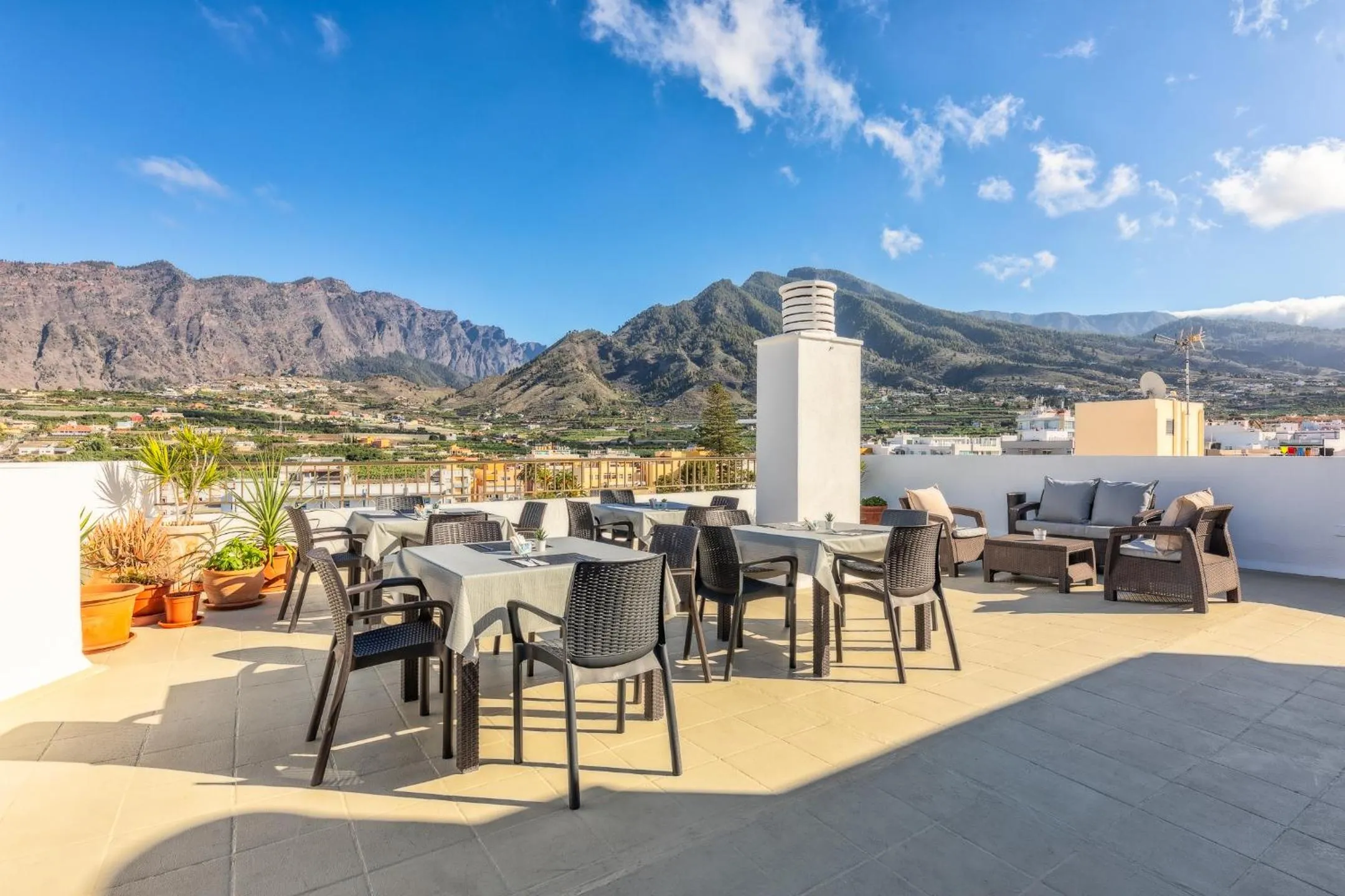 Balcony/Terrace in Hotel Valle Aridane
