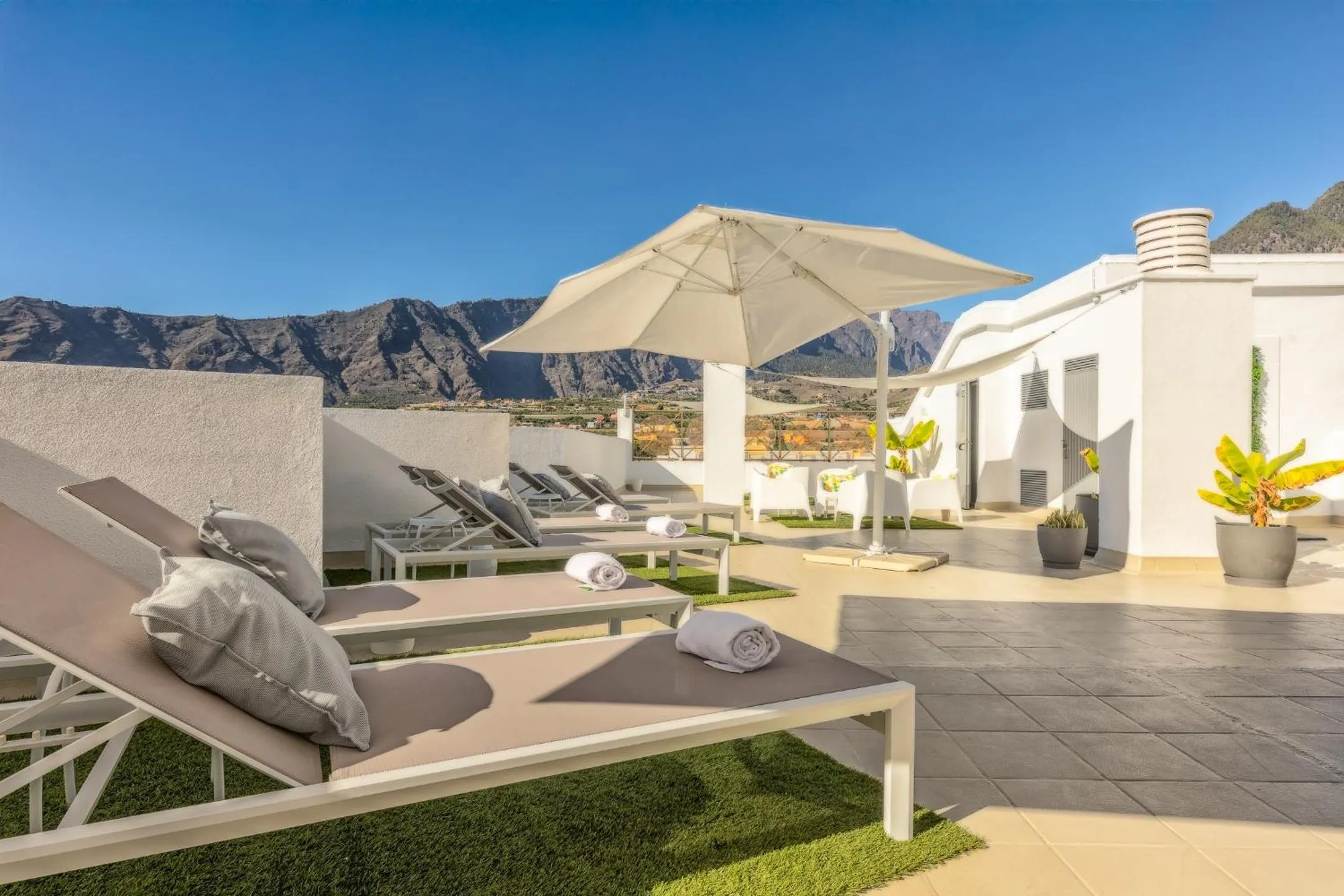 Balcony/Terrace in Hotel Valle Aridane