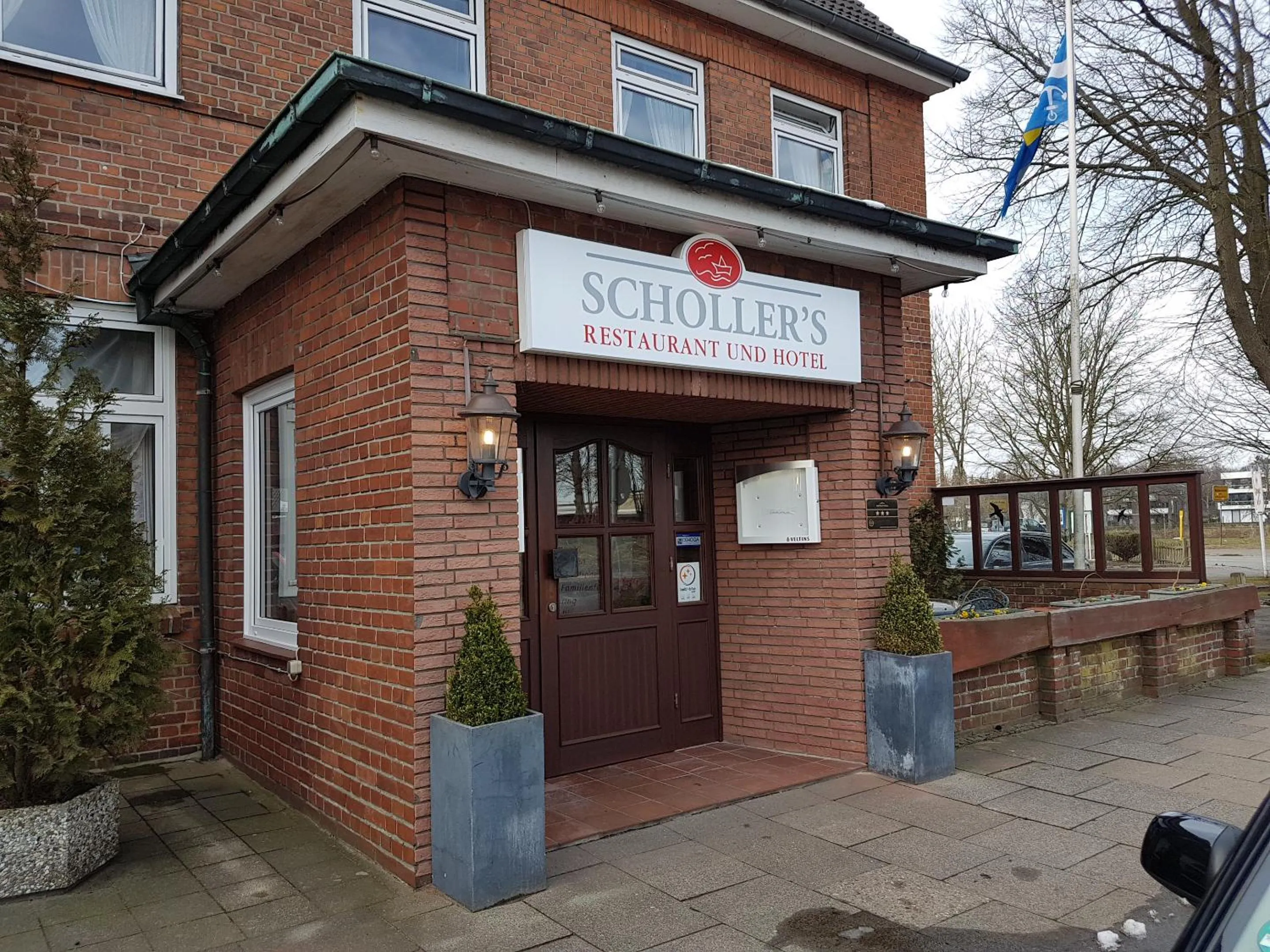 Facade/entrance in Schollers Restaurant & Hotel