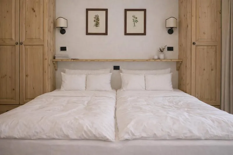 Bed in Sporting Clubresidence