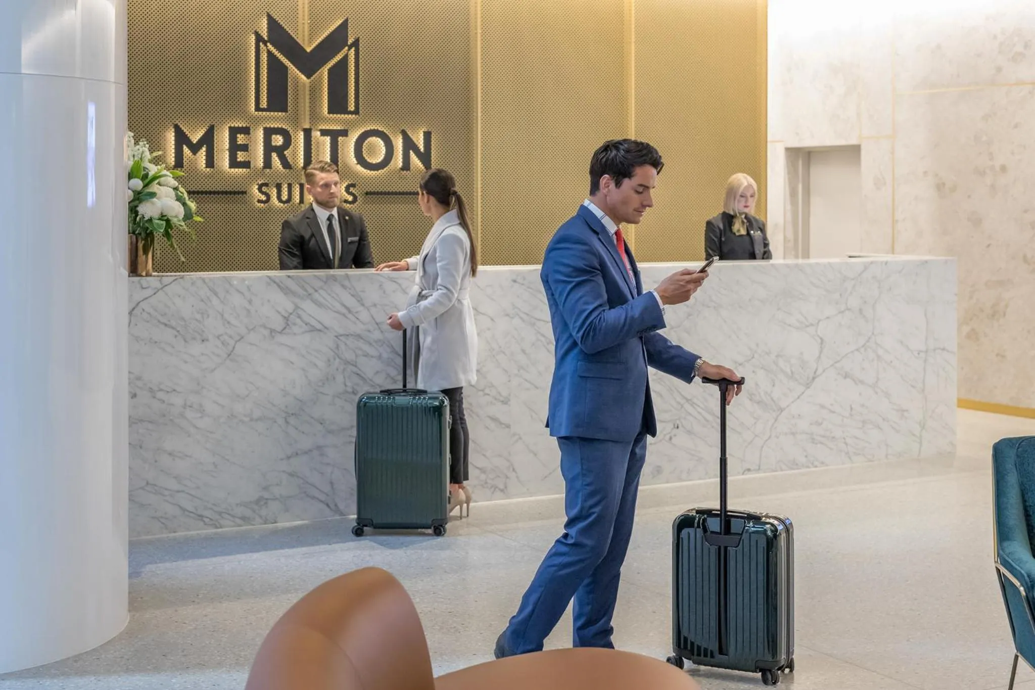 Staff in Meriton Suites Sussex Street, Sydney