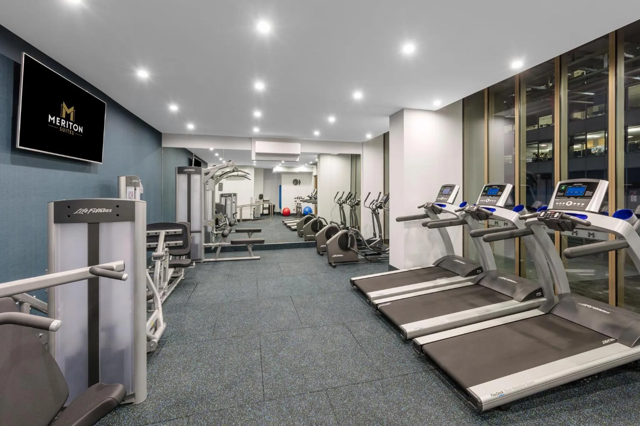 Fitness centre/facilities in Meriton Suites Sussex Street, Sydney