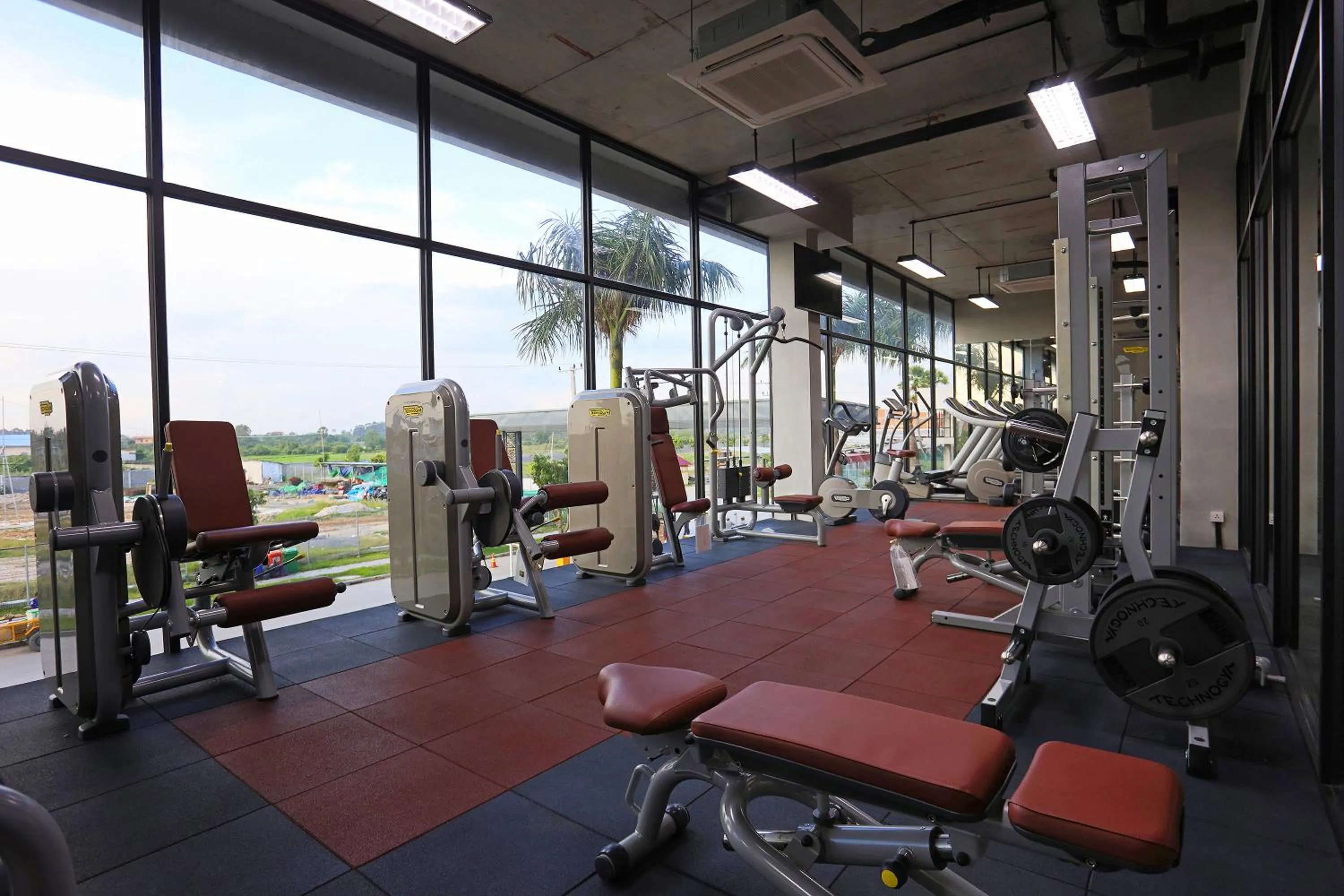 Fitness centre/facilities in Eco Garden Residences