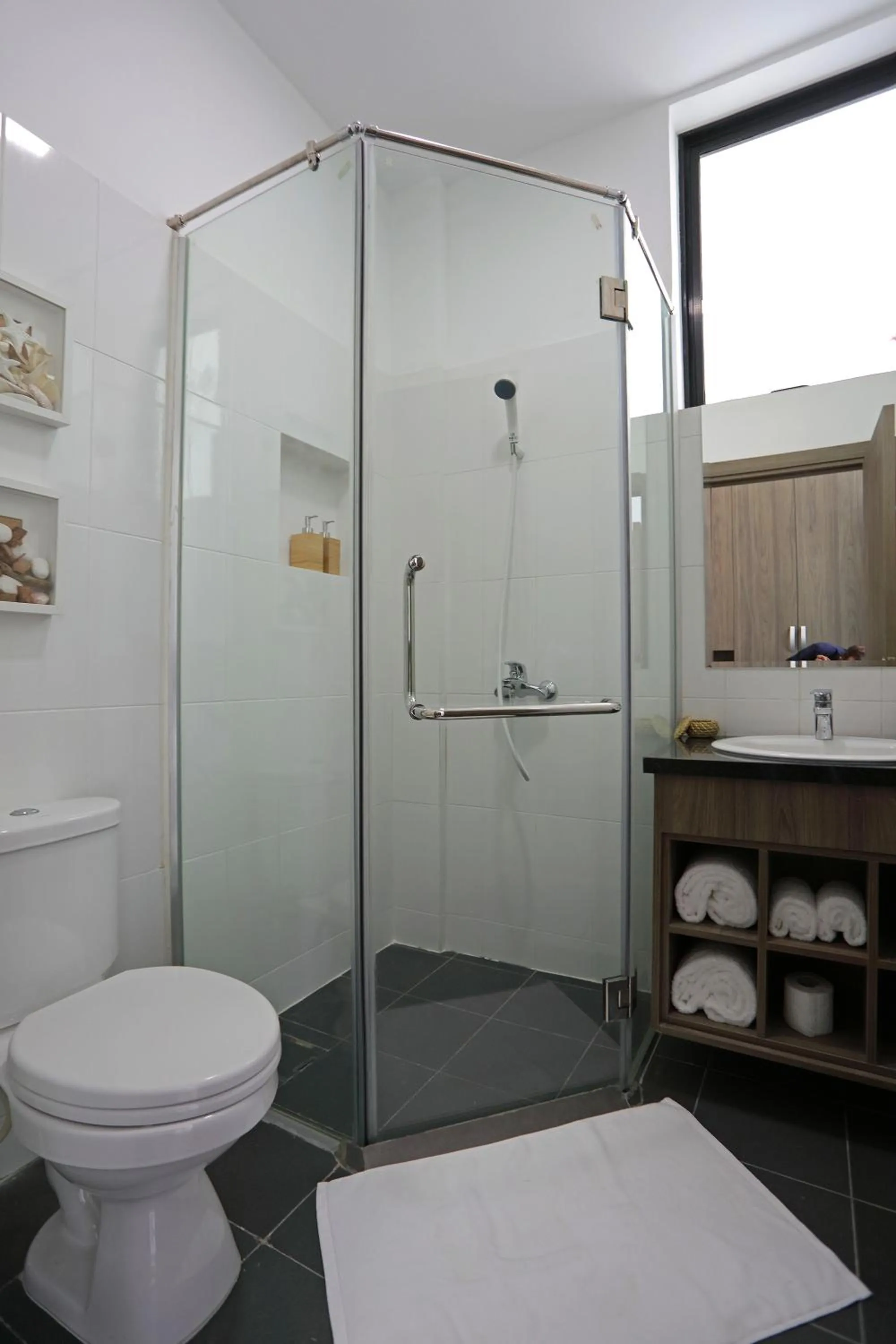 Shower in Eco Garden Residences