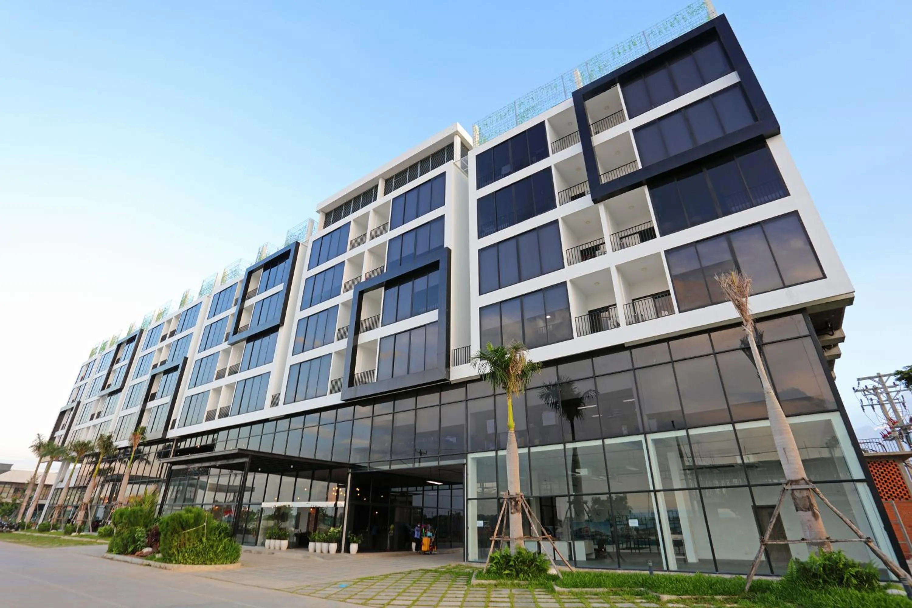 Facade/entrance in Eco Garden Residences