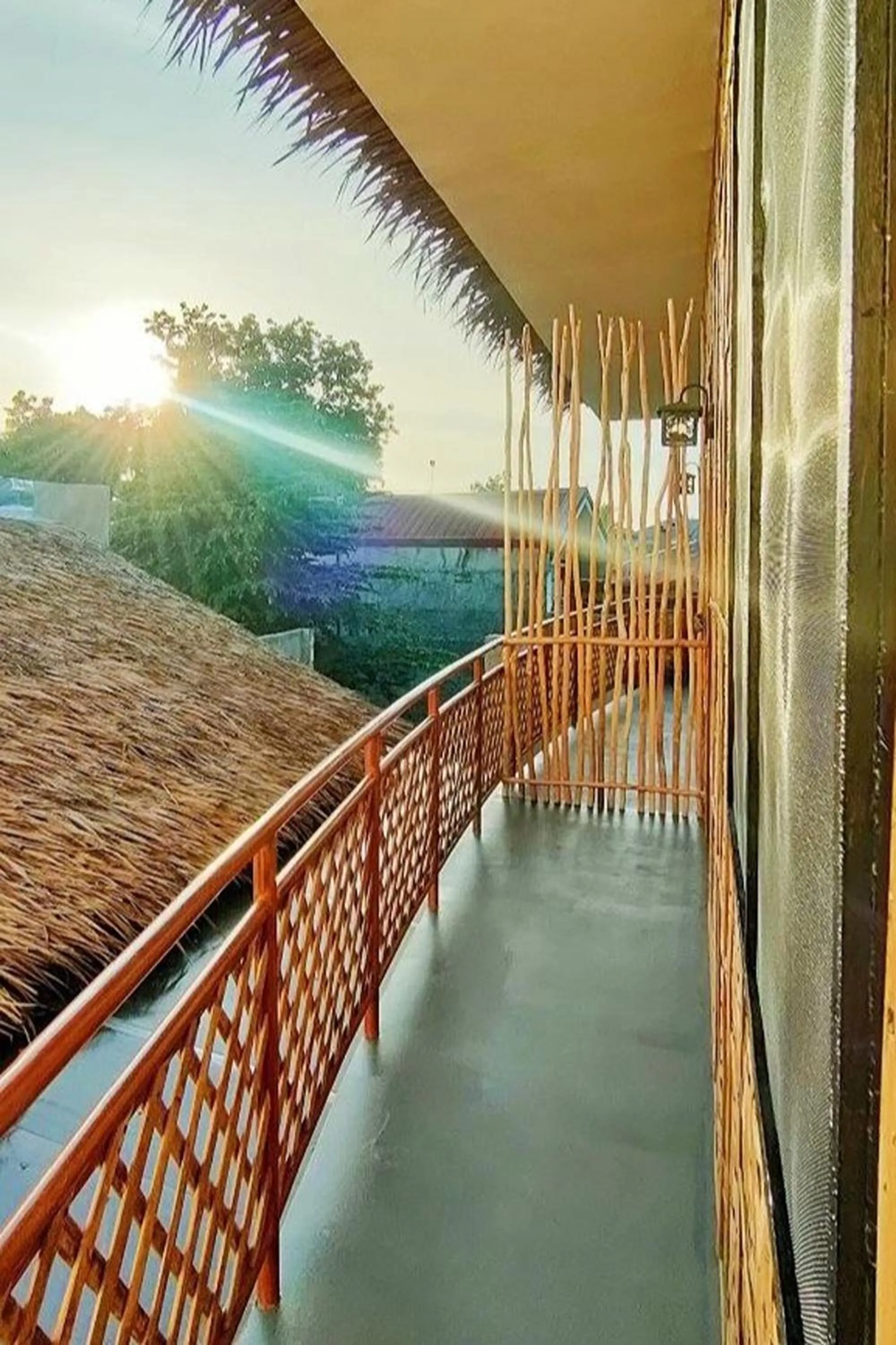 Balcony/Terrace in Intoy's Place Panglao near Beach