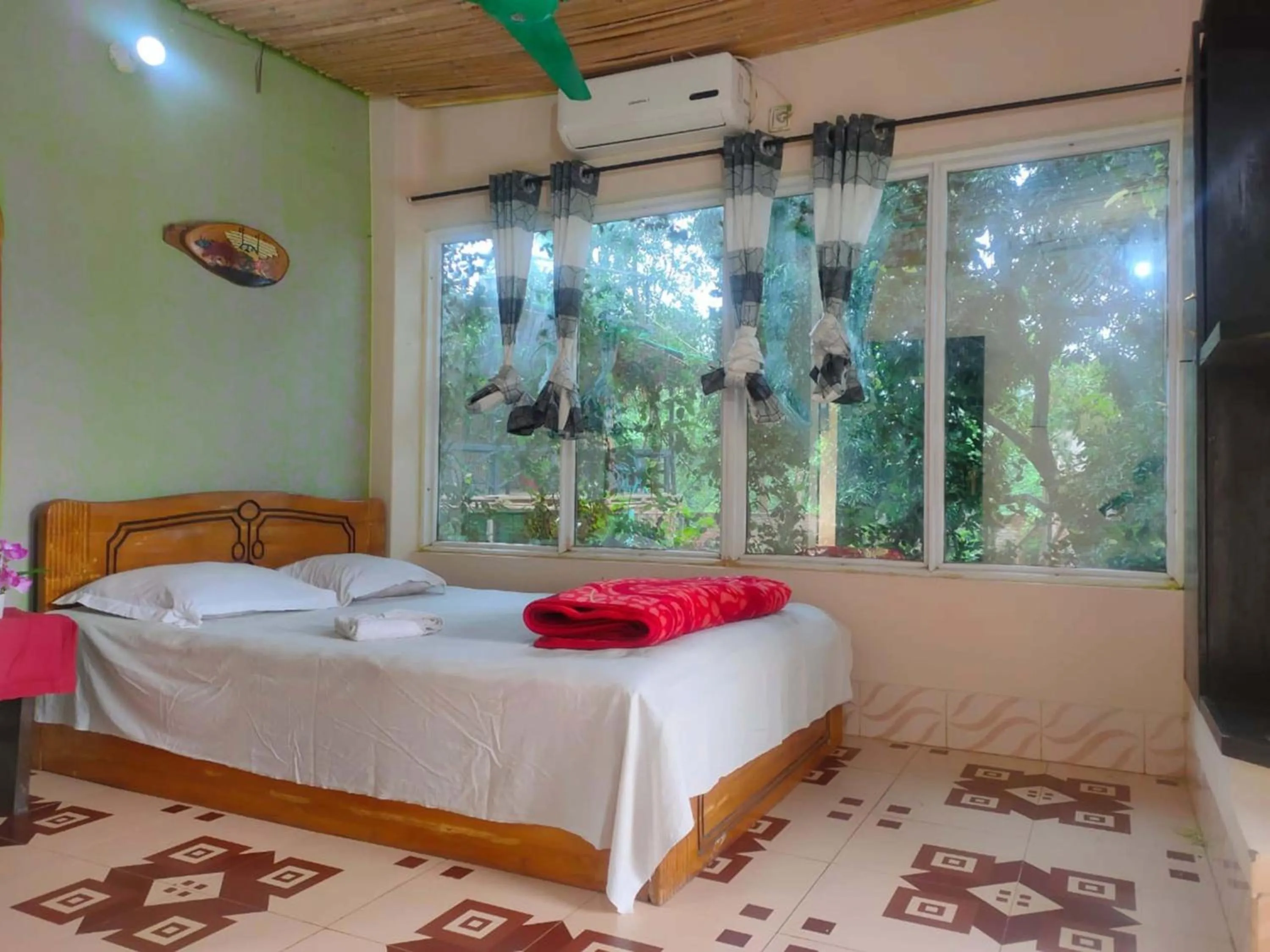 Bedroom, Bed in Bono Nibash Hill Resort