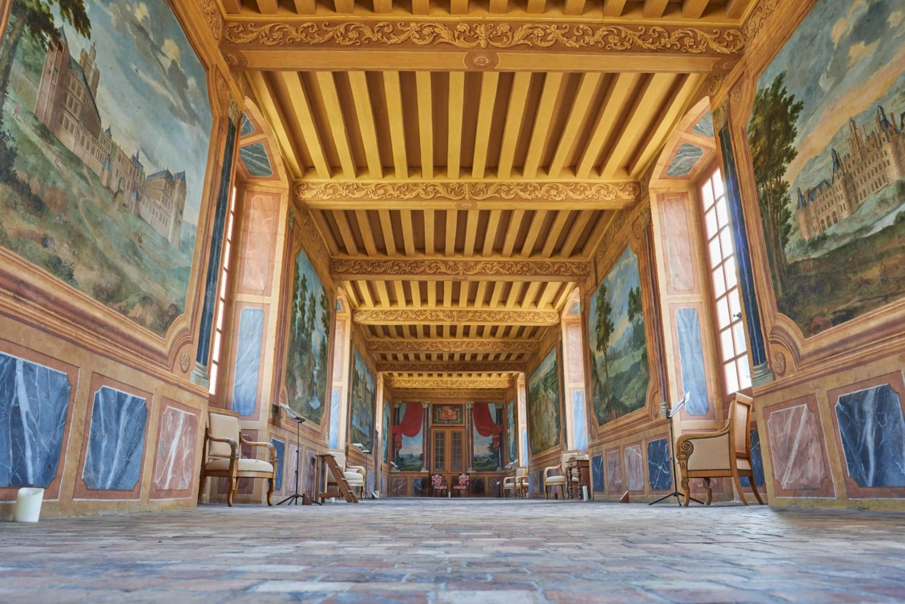 Property building in Chambres d'hôtes au Château de Gizeux