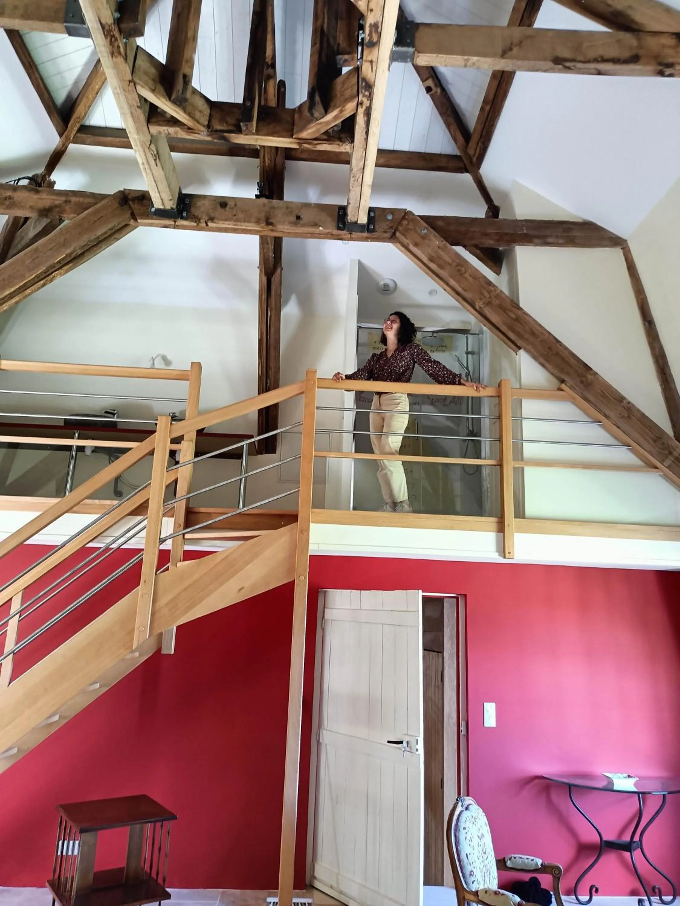 Bathroom in Chambres d'hôtes au Château de Gizeux