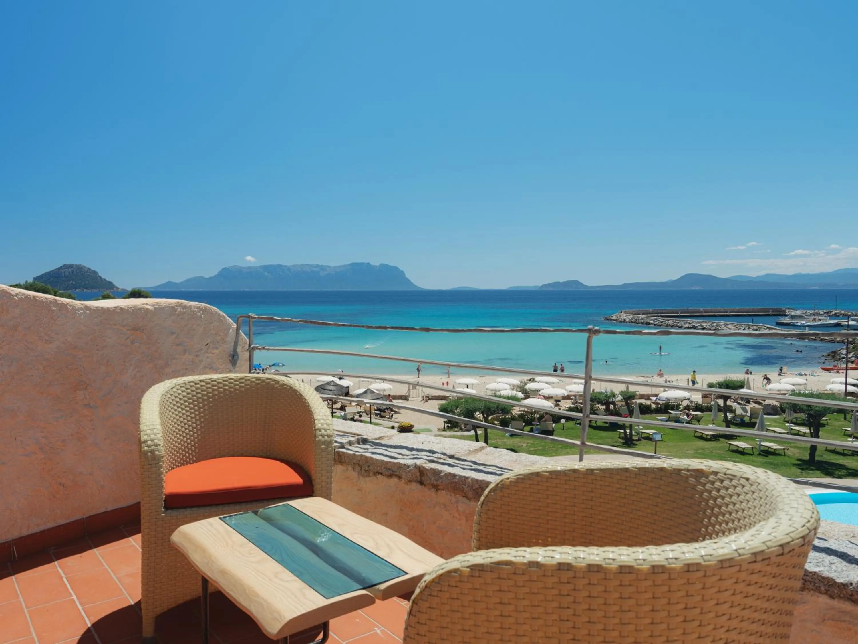 View (from property/room) in Hotel Resort & Spa Baia Caddinas