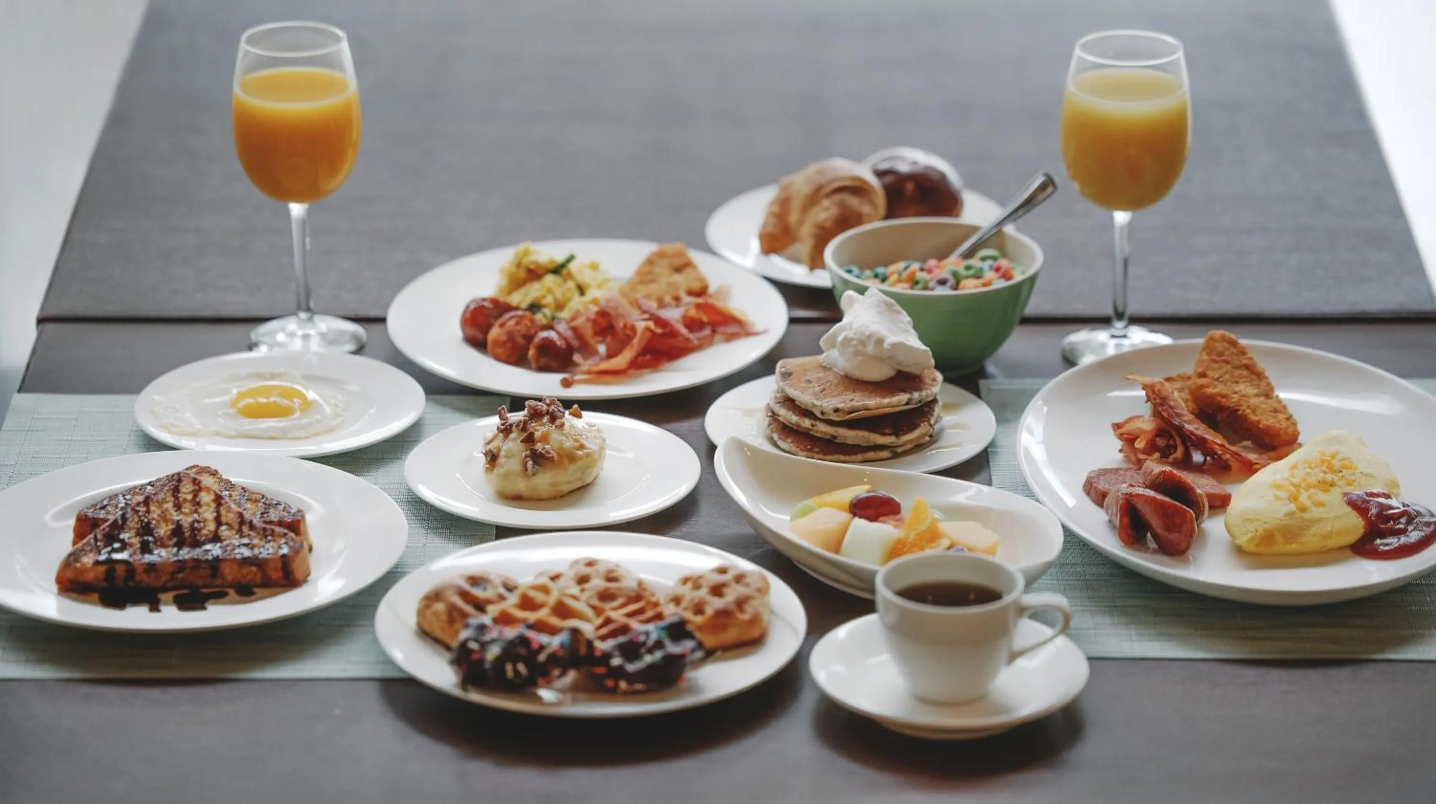 Breakfast in Hotel Nikko Guam