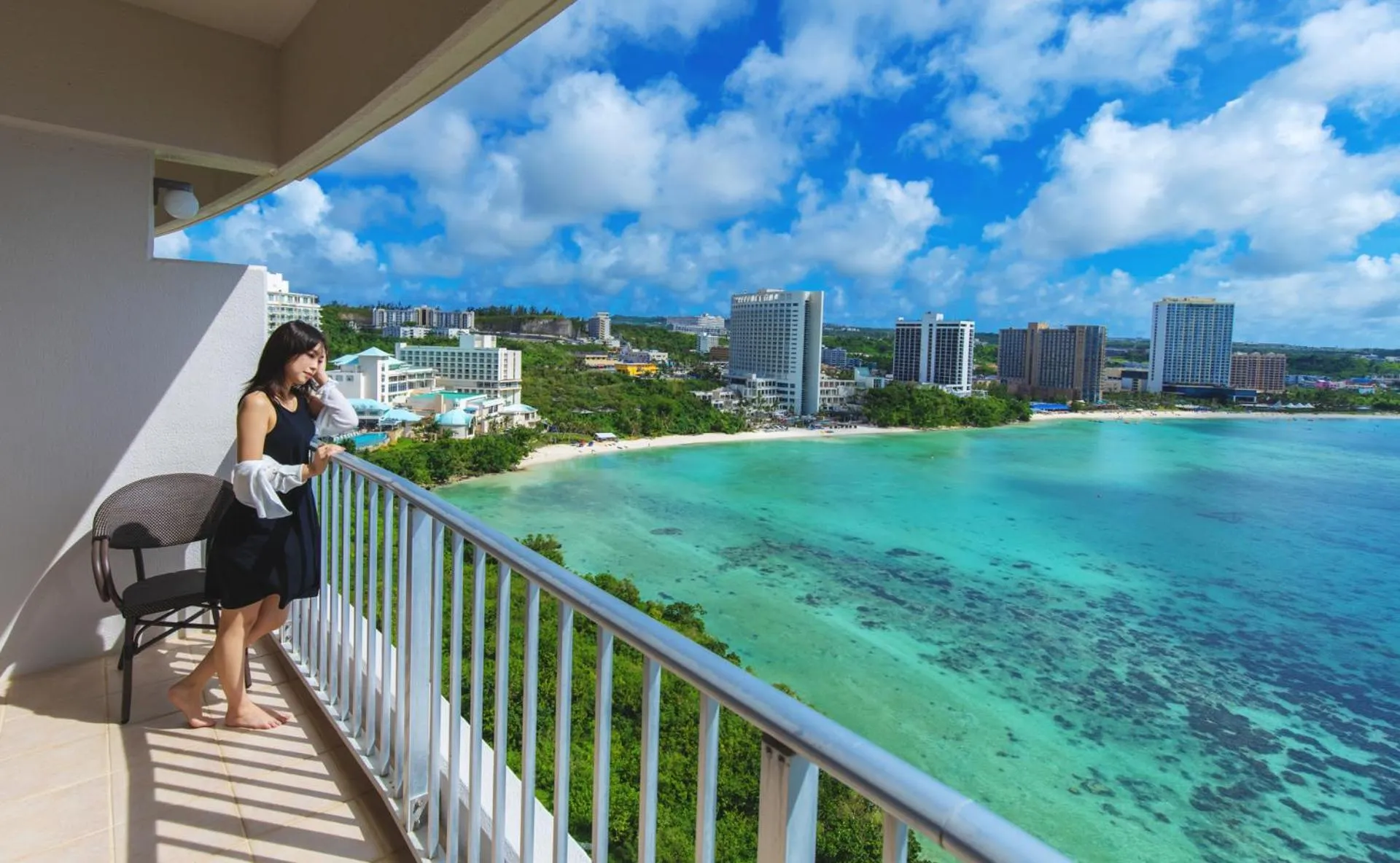 Balcony/Terrace in Hotel Nikko Guam
