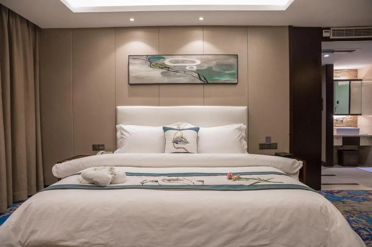 Bed in Metropolo Jinjiang Xuzhou Railway Station Suning Plaza Chudu