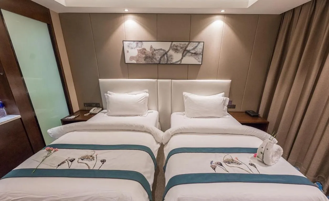 Bed in Metropolo Jinjiang Xuzhou Railway Station Suning Plaza Chudu