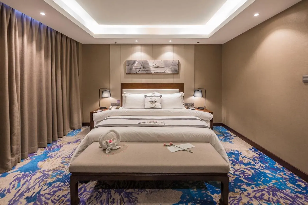 Bed in Metropolo Jinjiang Xuzhou Railway Station Suning Plaza Chudu