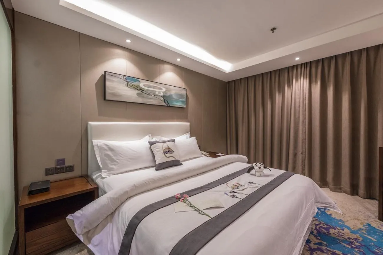 Bed in Metropolo Jinjiang Xuzhou Railway Station Suning Plaza Chudu