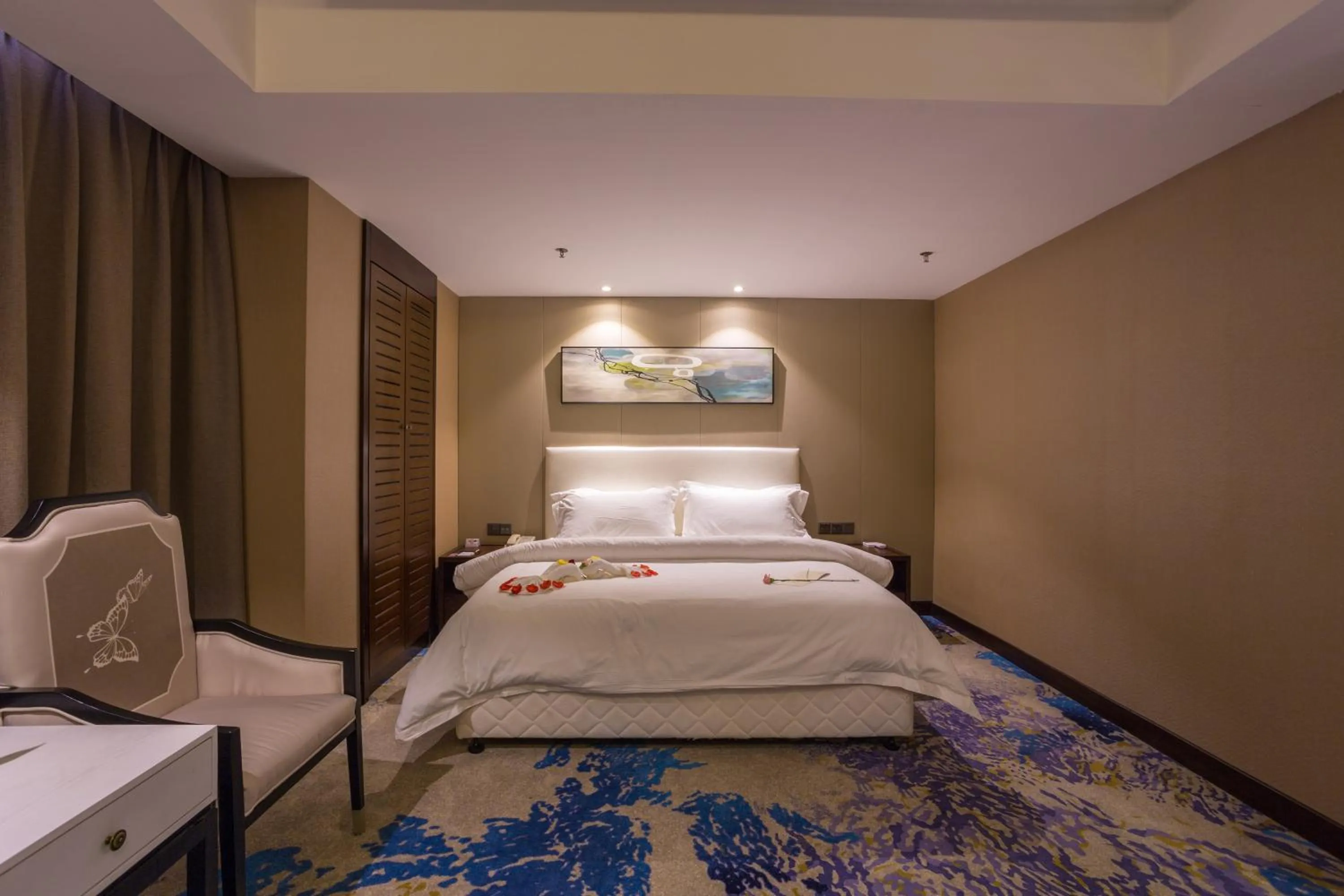 Bed in Metropolo Jinjiang Xuzhou Railway Station Suning Plaza Chudu