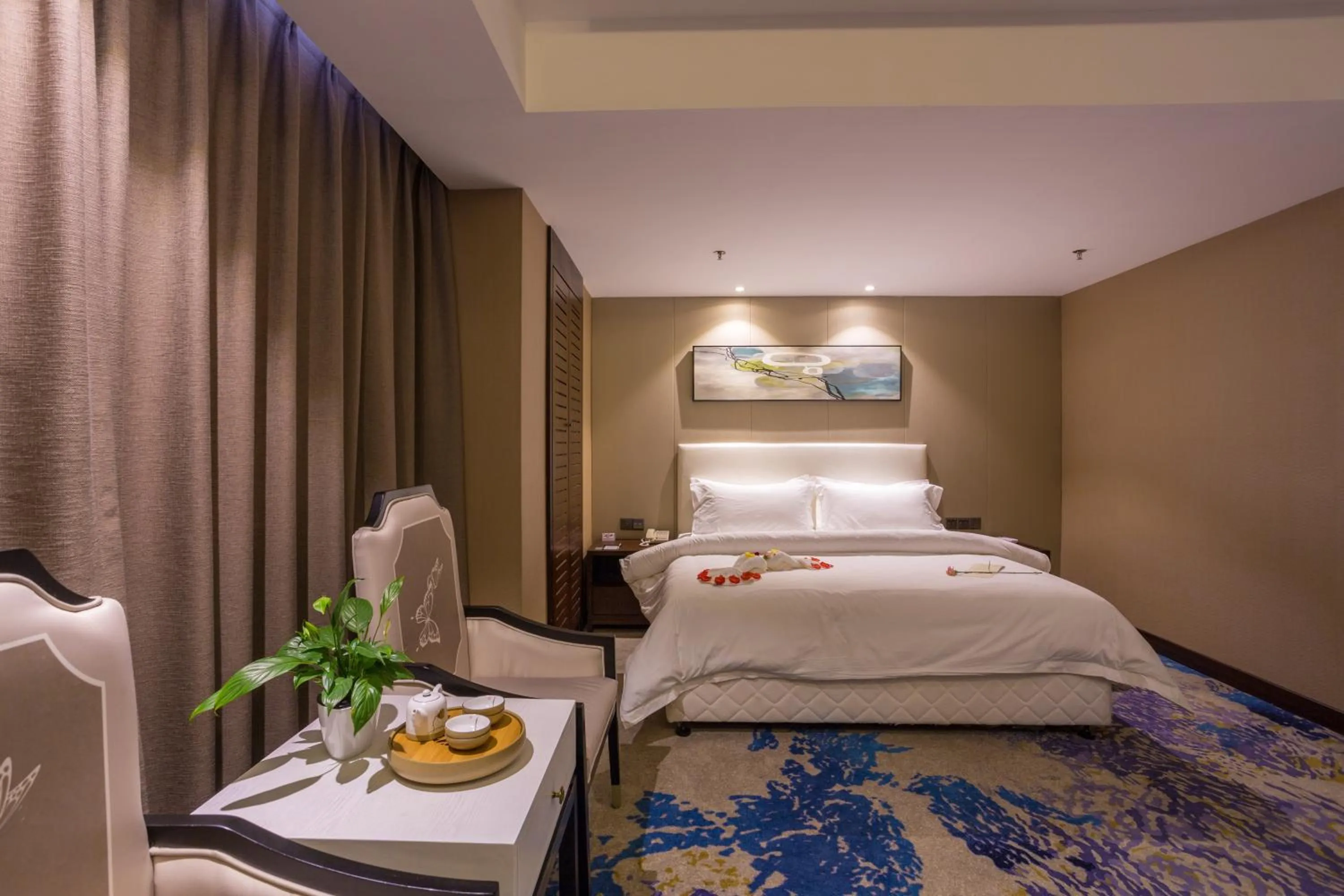 Bed in Metropolo Jinjiang Xuzhou Railway Station Suning Plaza Chudu