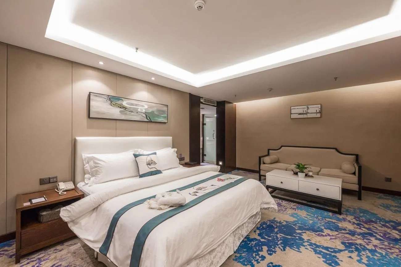 Bed in Metropolo Jinjiang Xuzhou Railway Station Suning Plaza Chudu