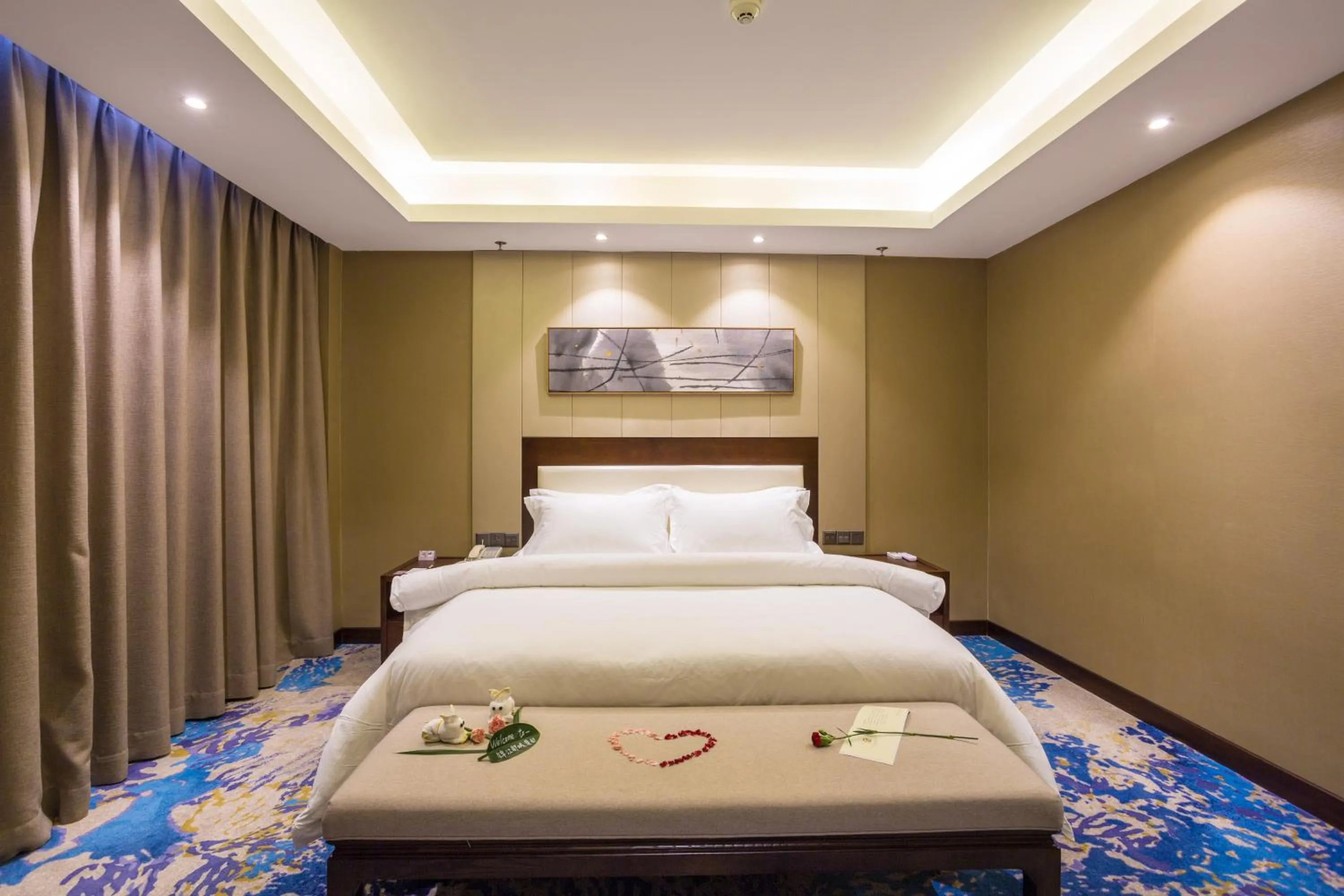 Bed in Metropolo Jinjiang Xuzhou Railway Station Suning Plaza Chudu