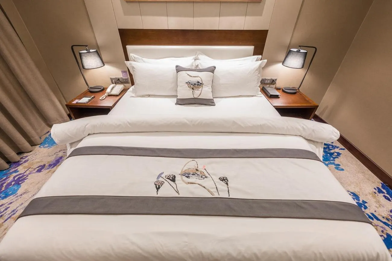 Bed in Metropolo Jinjiang Xuzhou Railway Station Suning Plaza Chudu