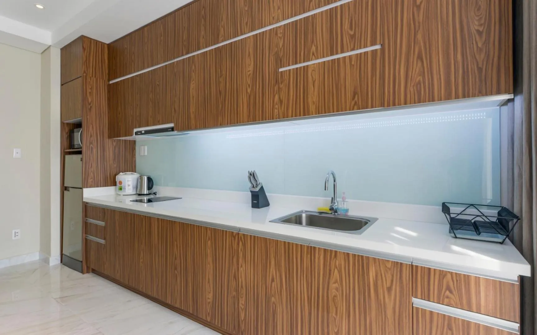 Kitchen or kitchenette in Aurora Serviced Apartments