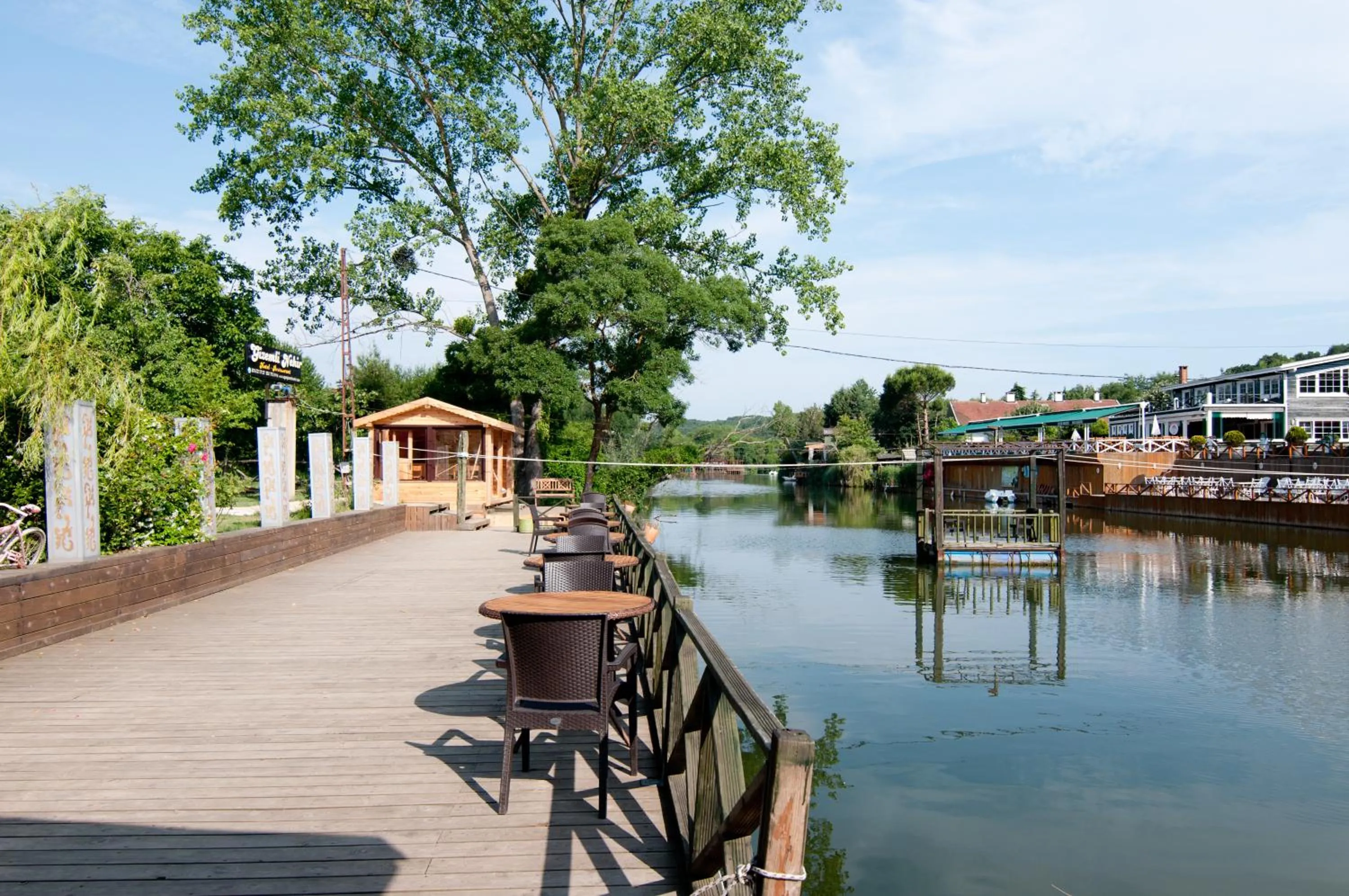 Patio in Agva Gizemli Nehir Hotel