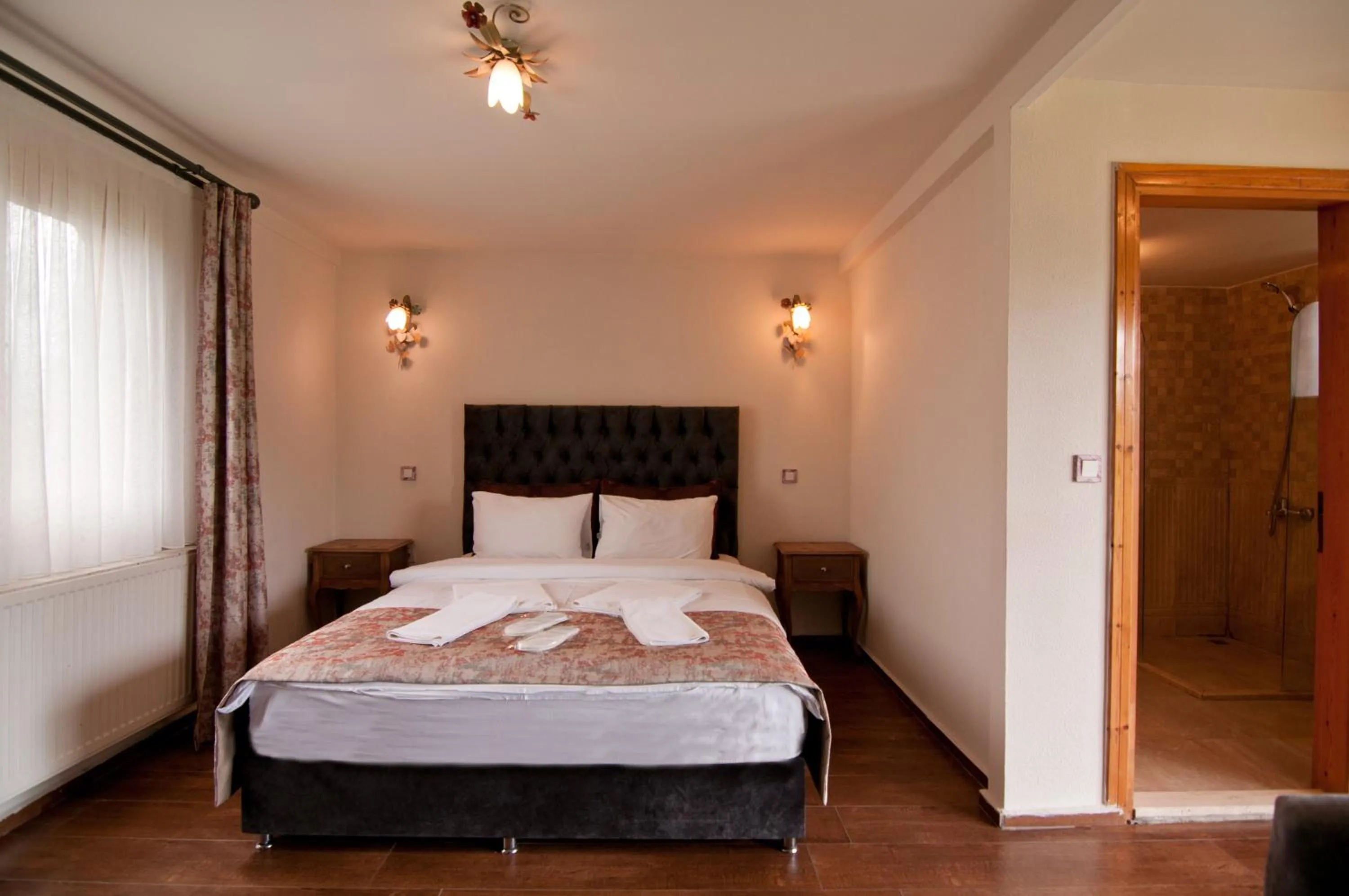 Bed in Agva Gizemli Nehir Hotel