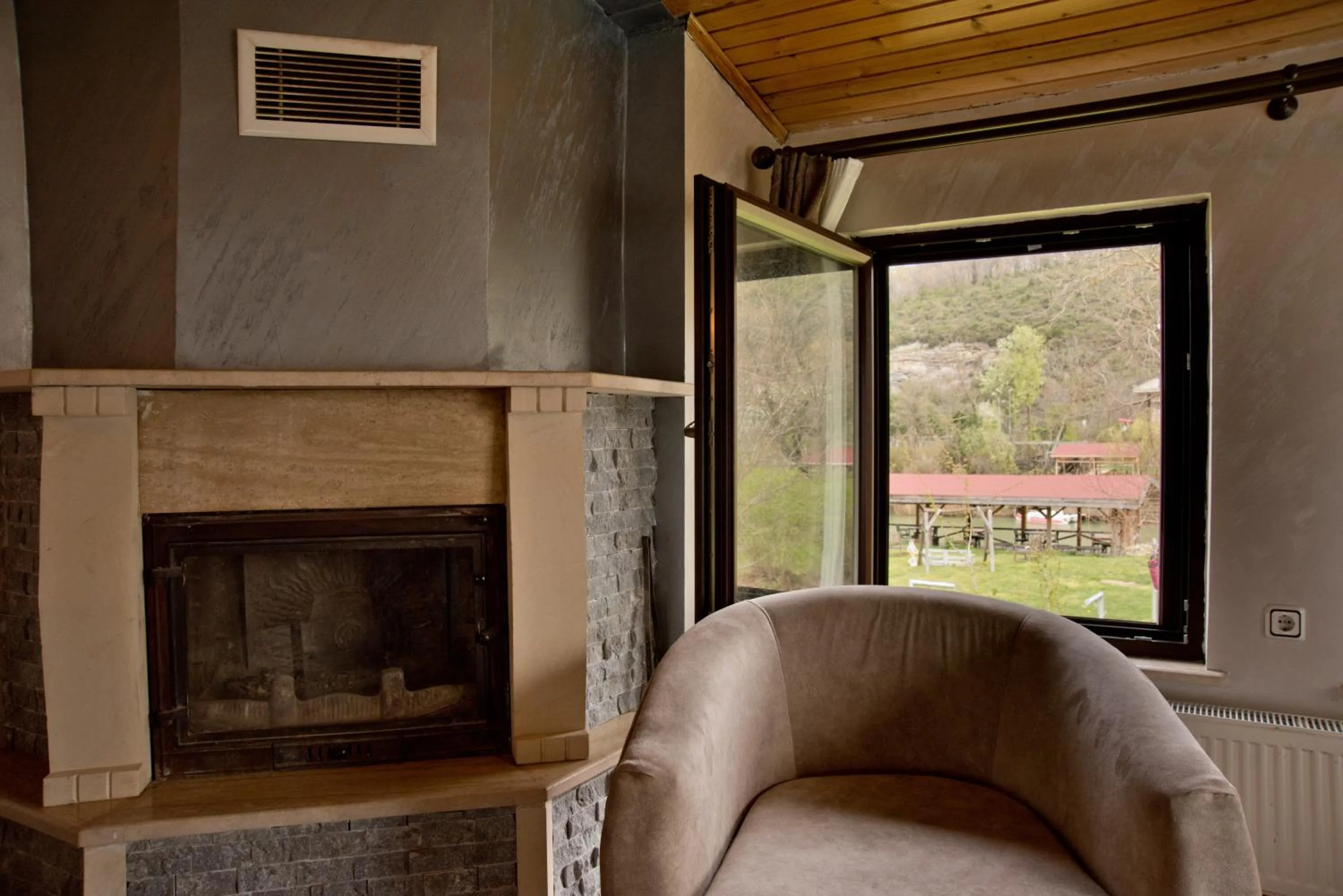 Living room in Agva Gizemli Nehir Hotel