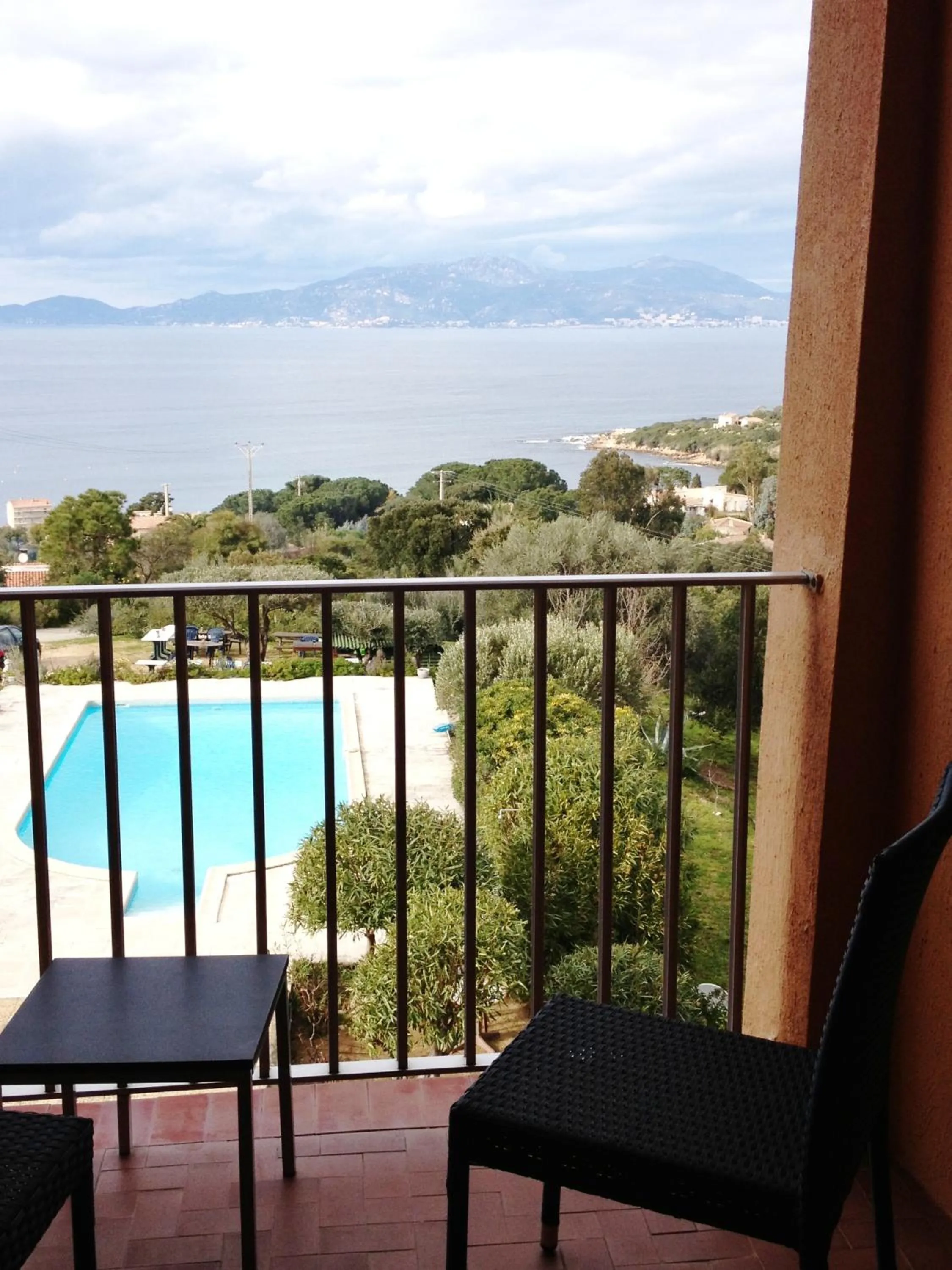 Balcony/Terrace in Hotel Celine