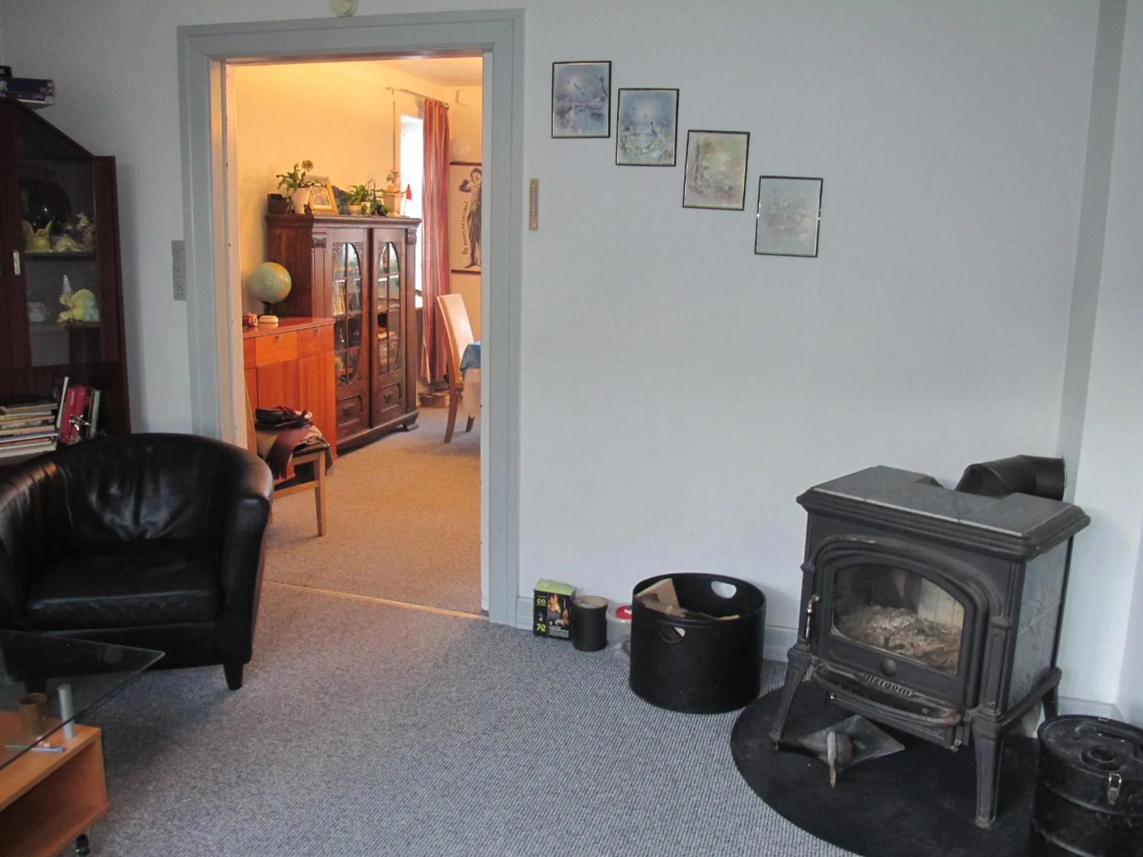 Communal lounge/ TV room in Guesthouse Sharon Aarhus