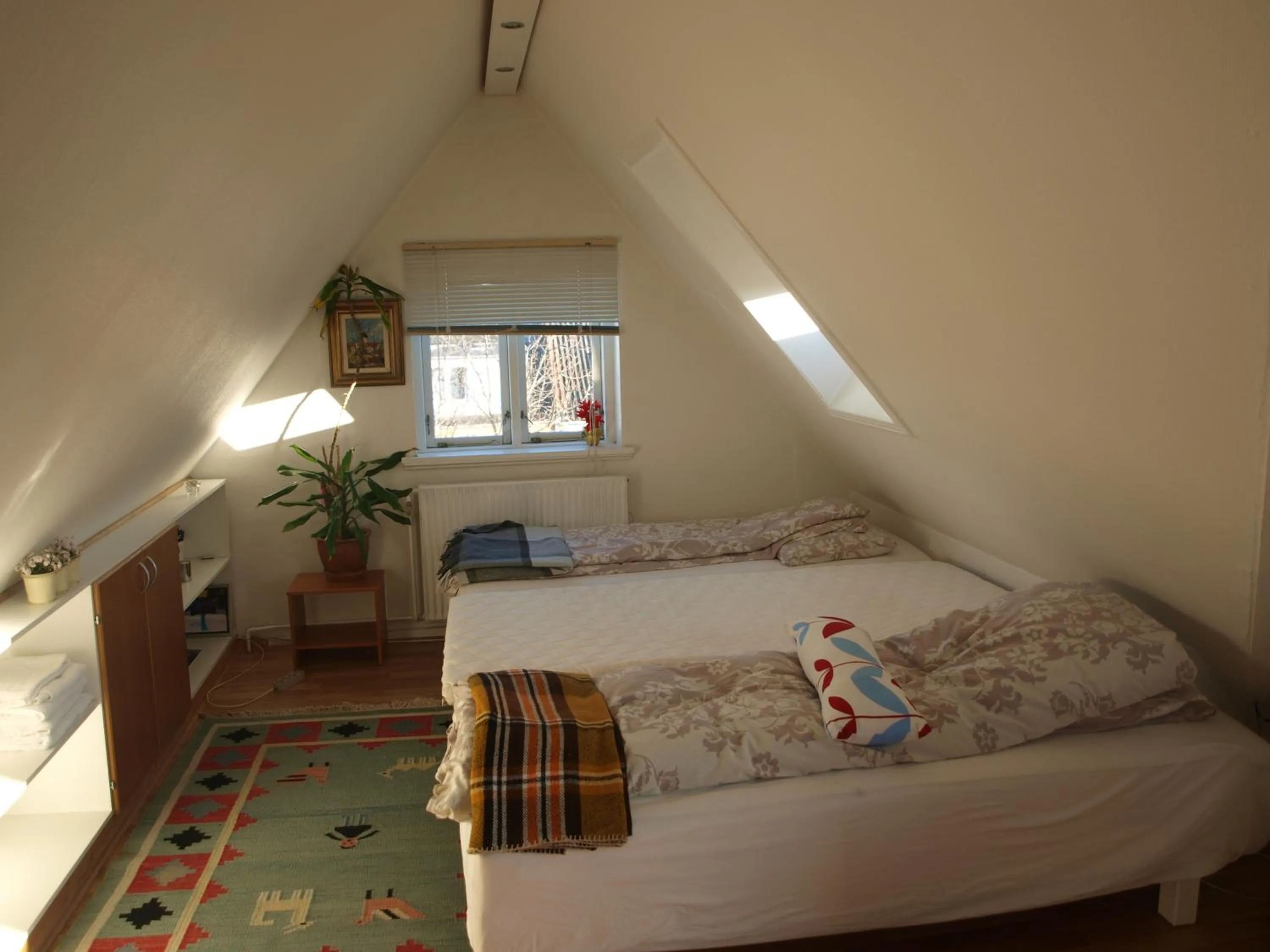 Balcony/Terrace, Bed in Guesthouse Sharon Aarhus