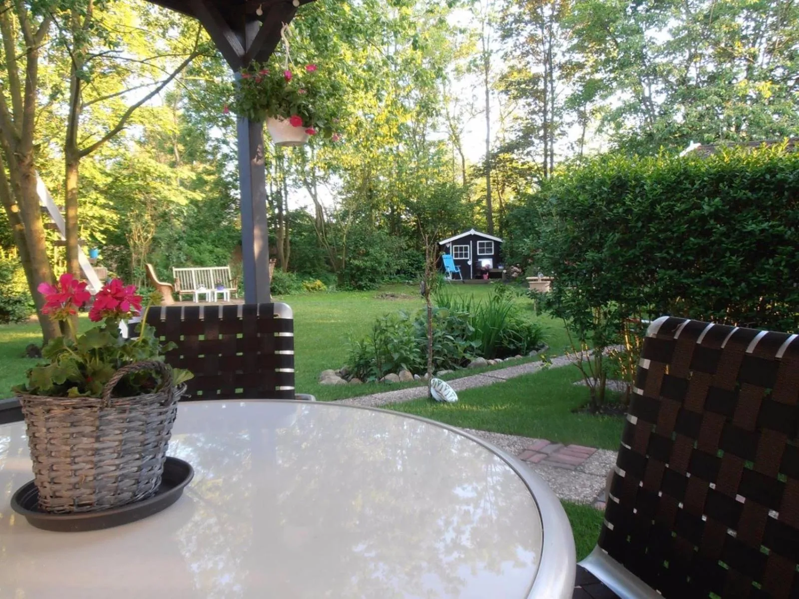 Patio in Gastenverblijf 't Achterhoes