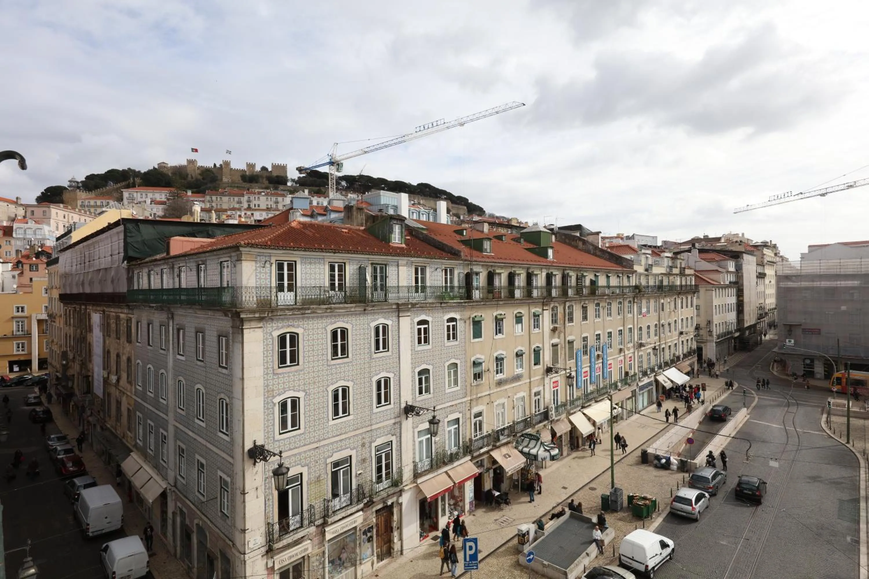 Landmark view in Pensao Praca Da Figueira