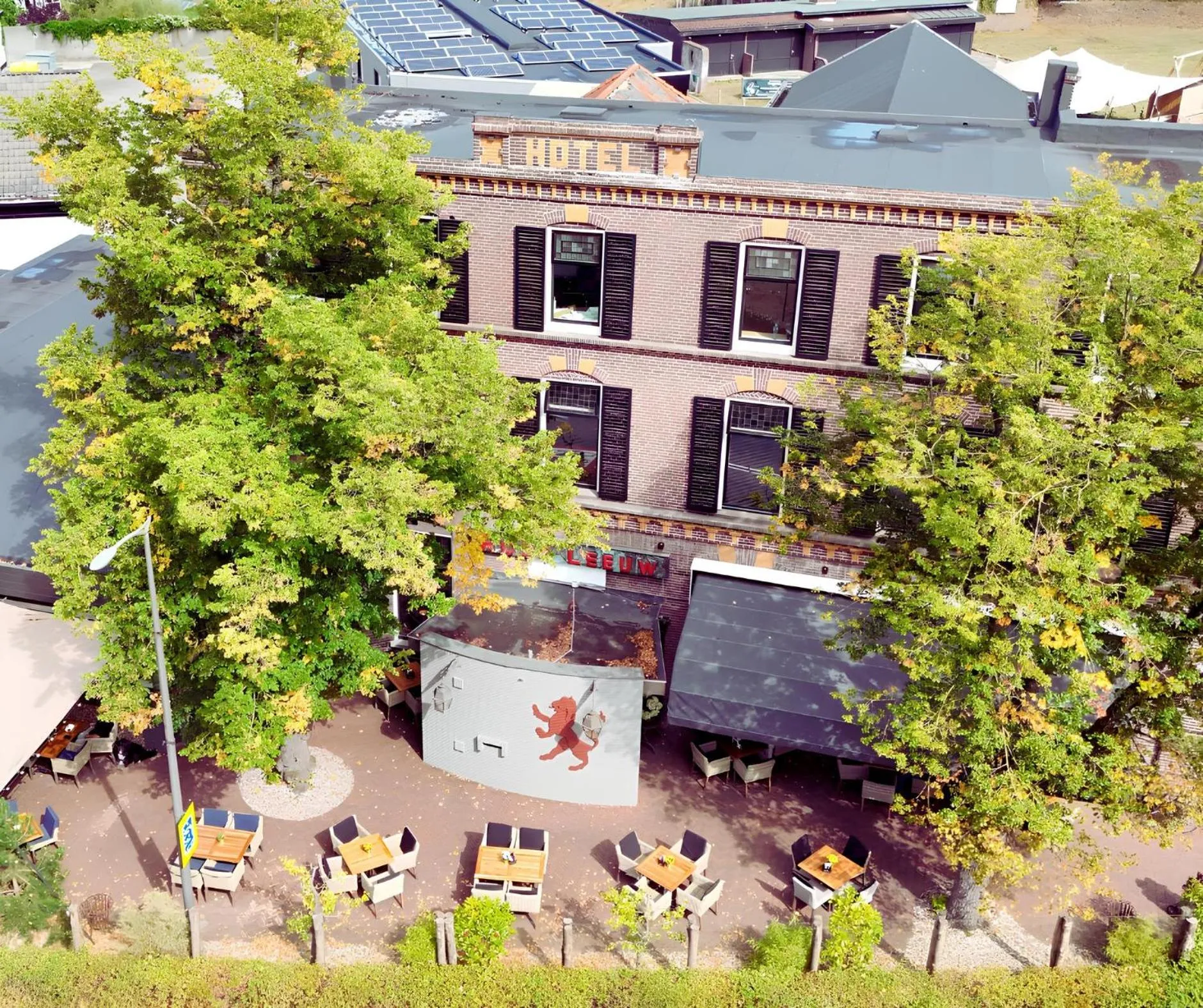 Property building in Hotel De Roode Leeuw Terborg