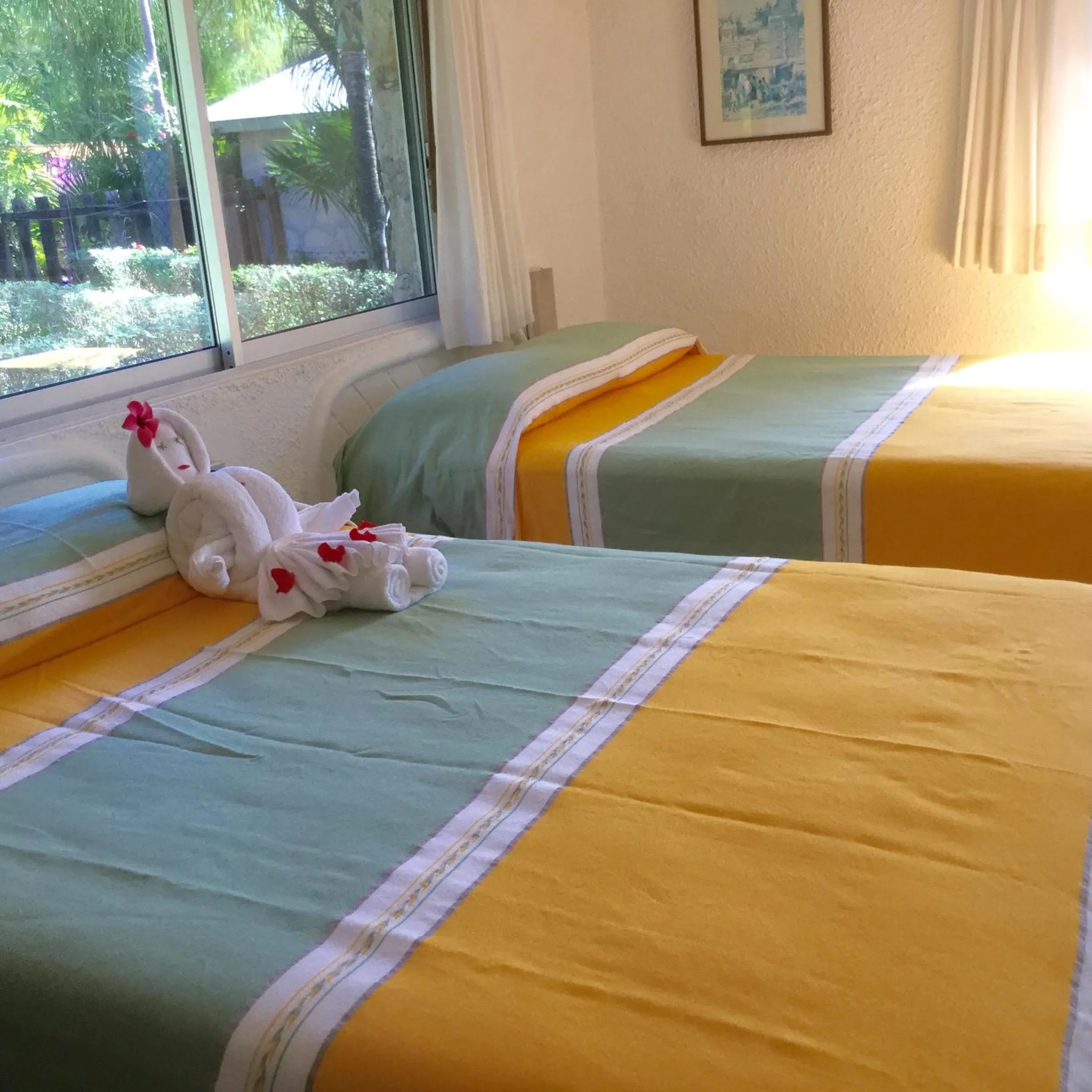 Day, Bed in Hotel Club Akumal Caribe