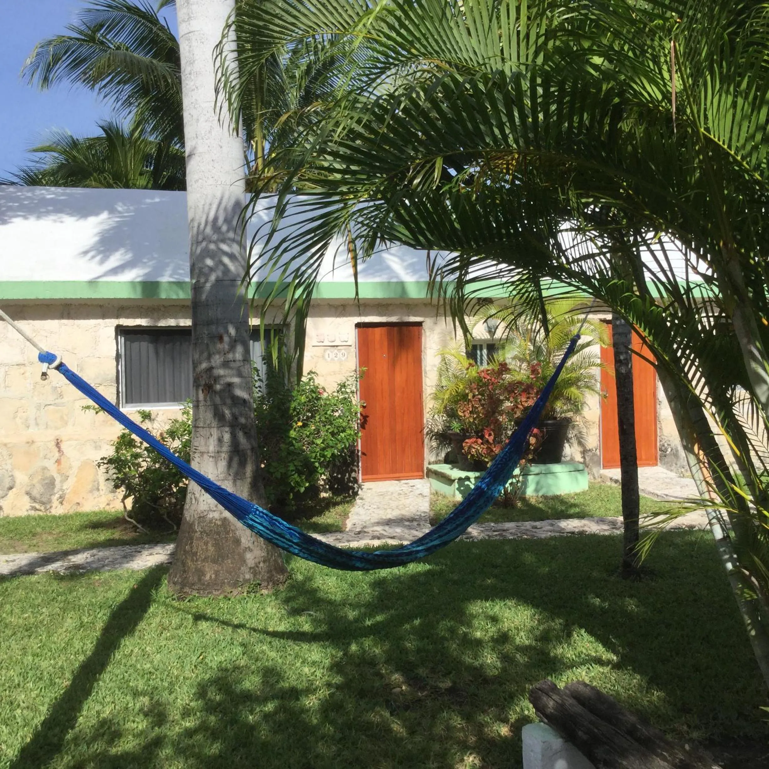 Garden view in Hotel Club Akumal Caribe