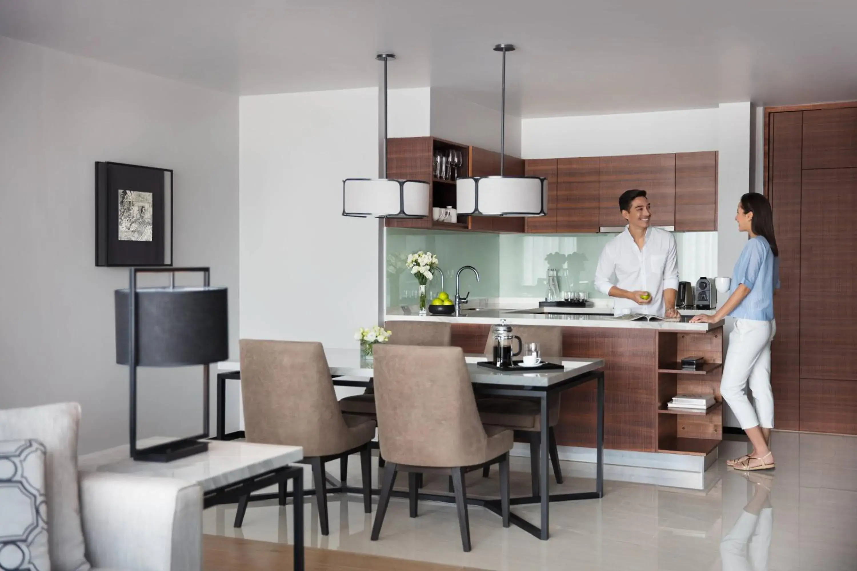 One-Bedroom Residential Suite in Bangkok Marriott Hotel The Surawongse One-Bedroom Residential Suite in Bangkok Marriott Hotel The Surawongse