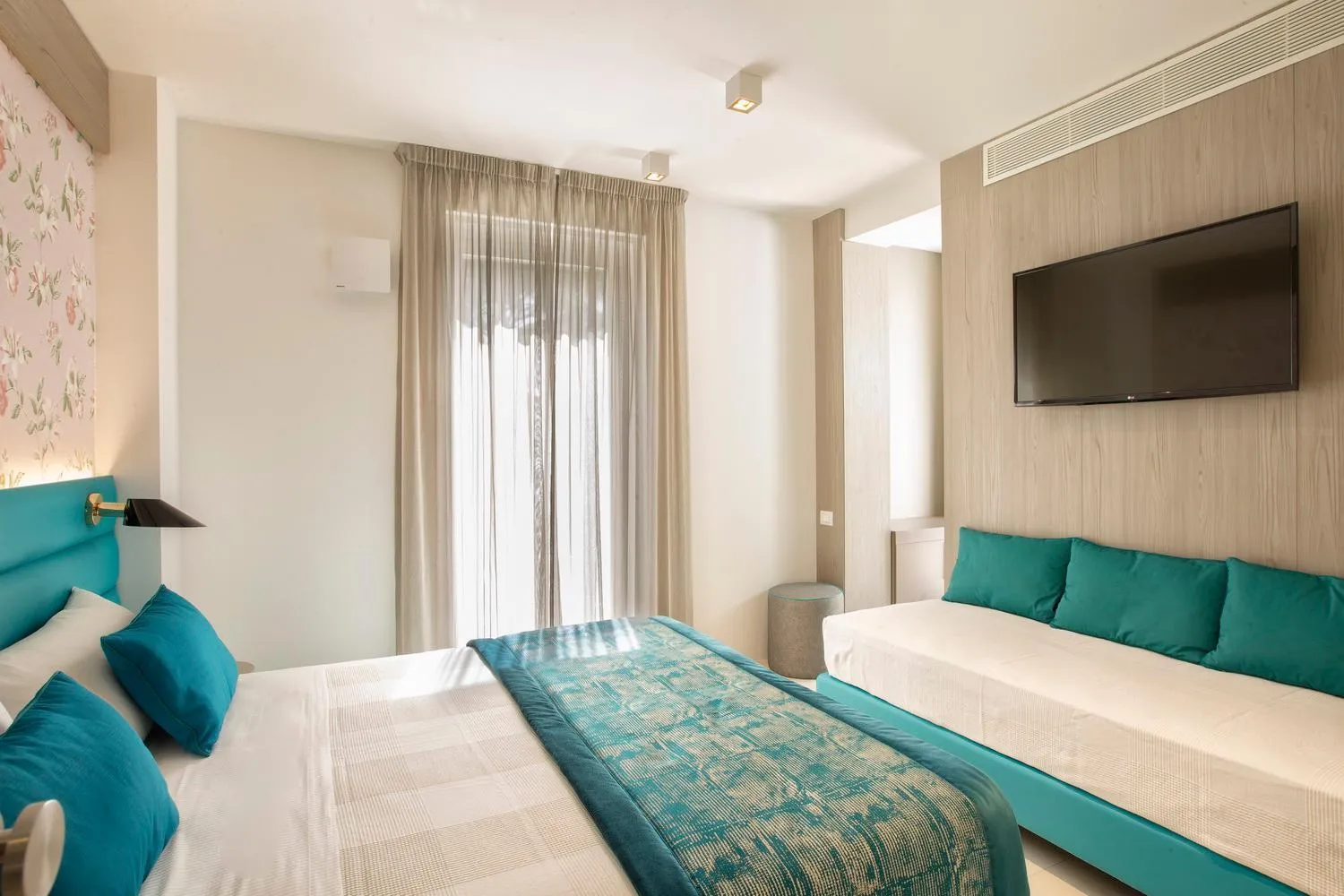 Bed in Hotel Villa Hermosa