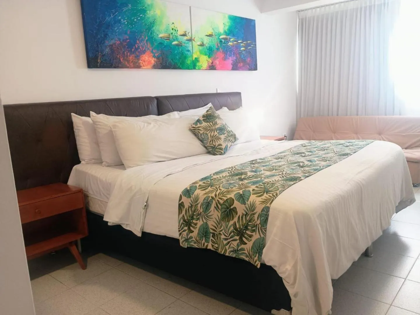 Bed in Hotel Playa Club