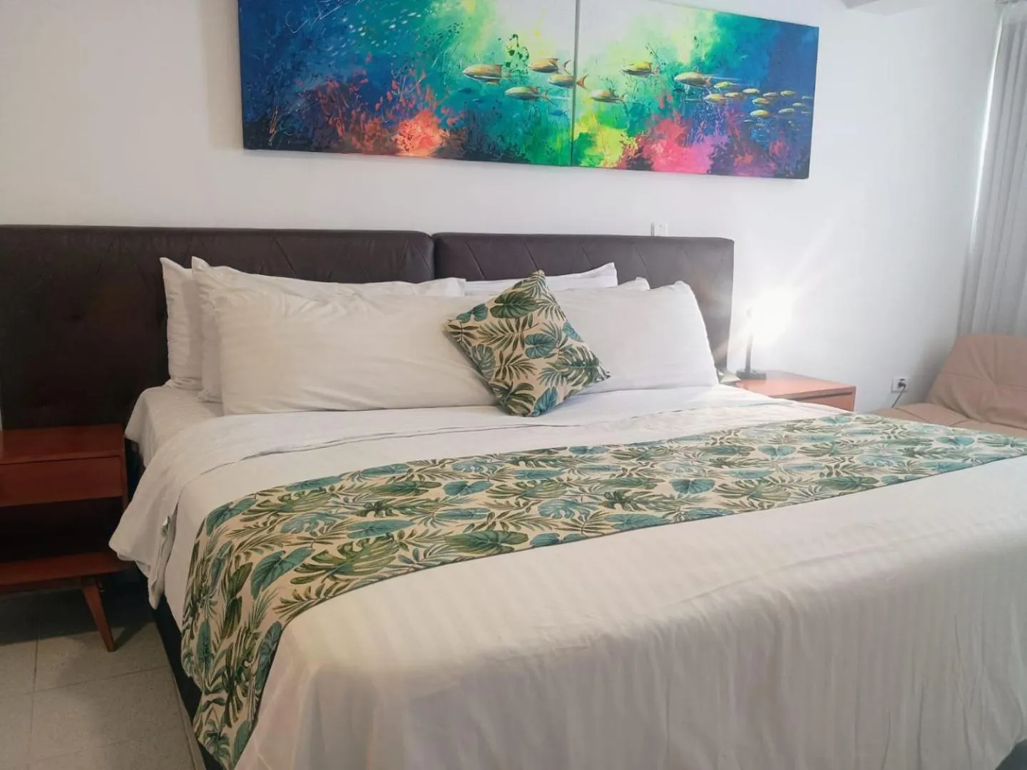 Bed in Hotel Playa Club