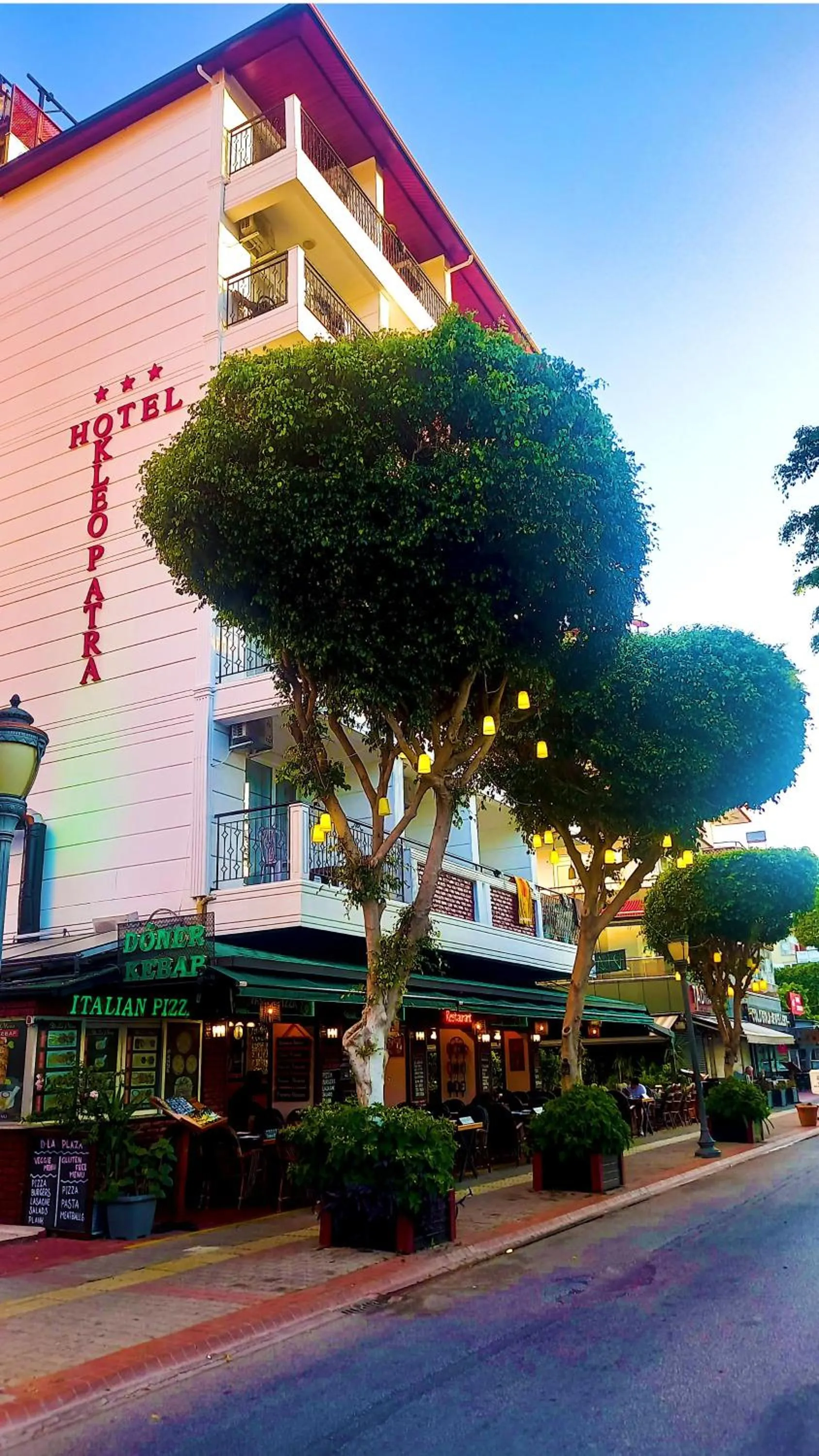 Property building in Kleopatra Hotel