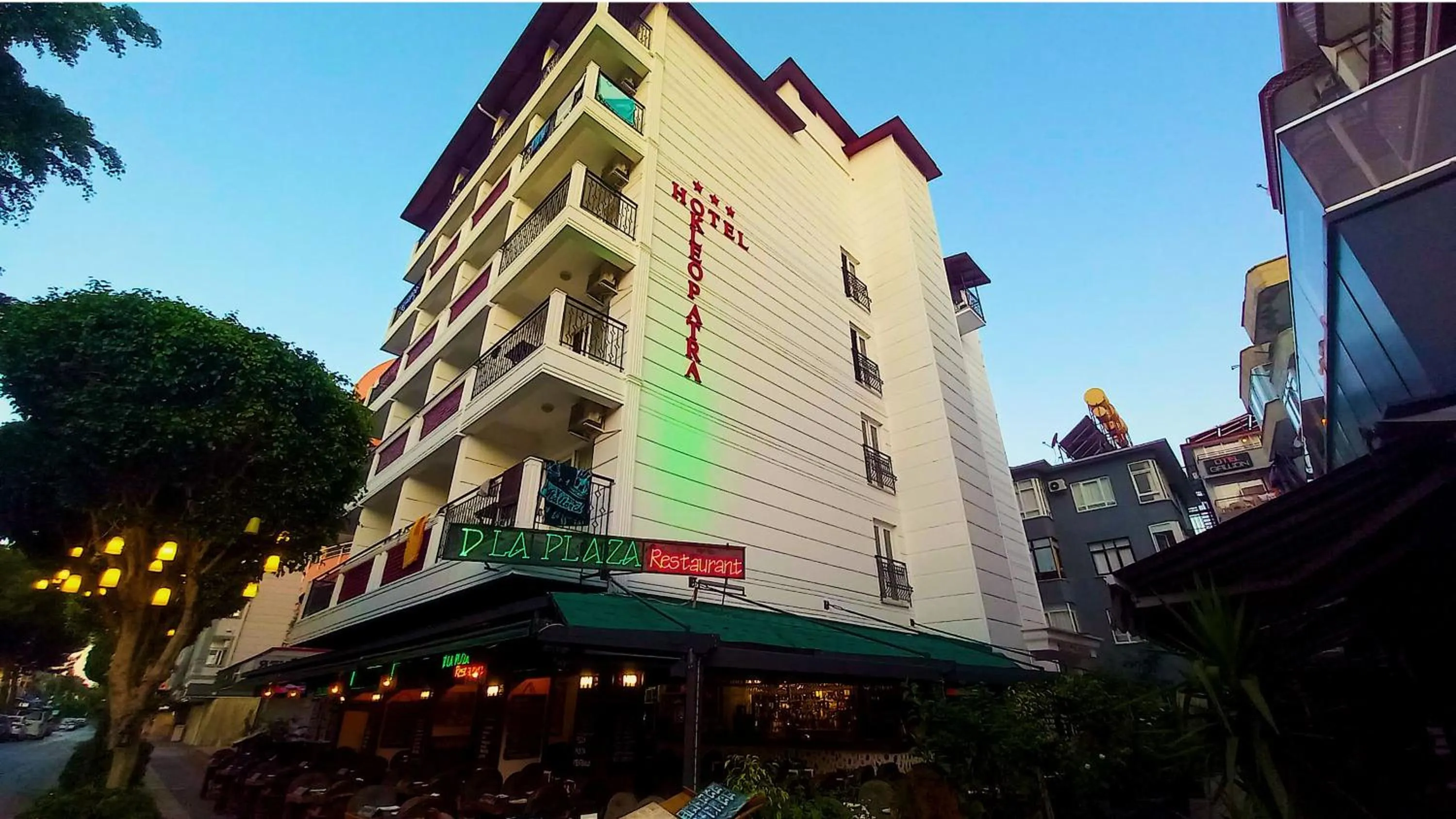 Property building in Kleopatra Hotel