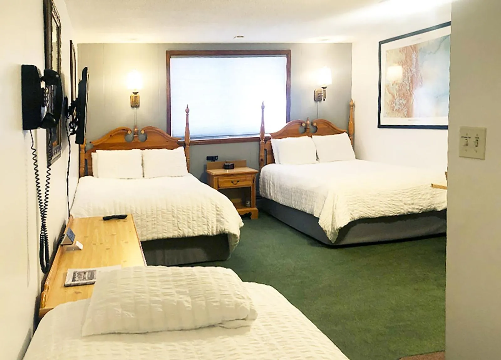 Bed in Tyrolean Lodge