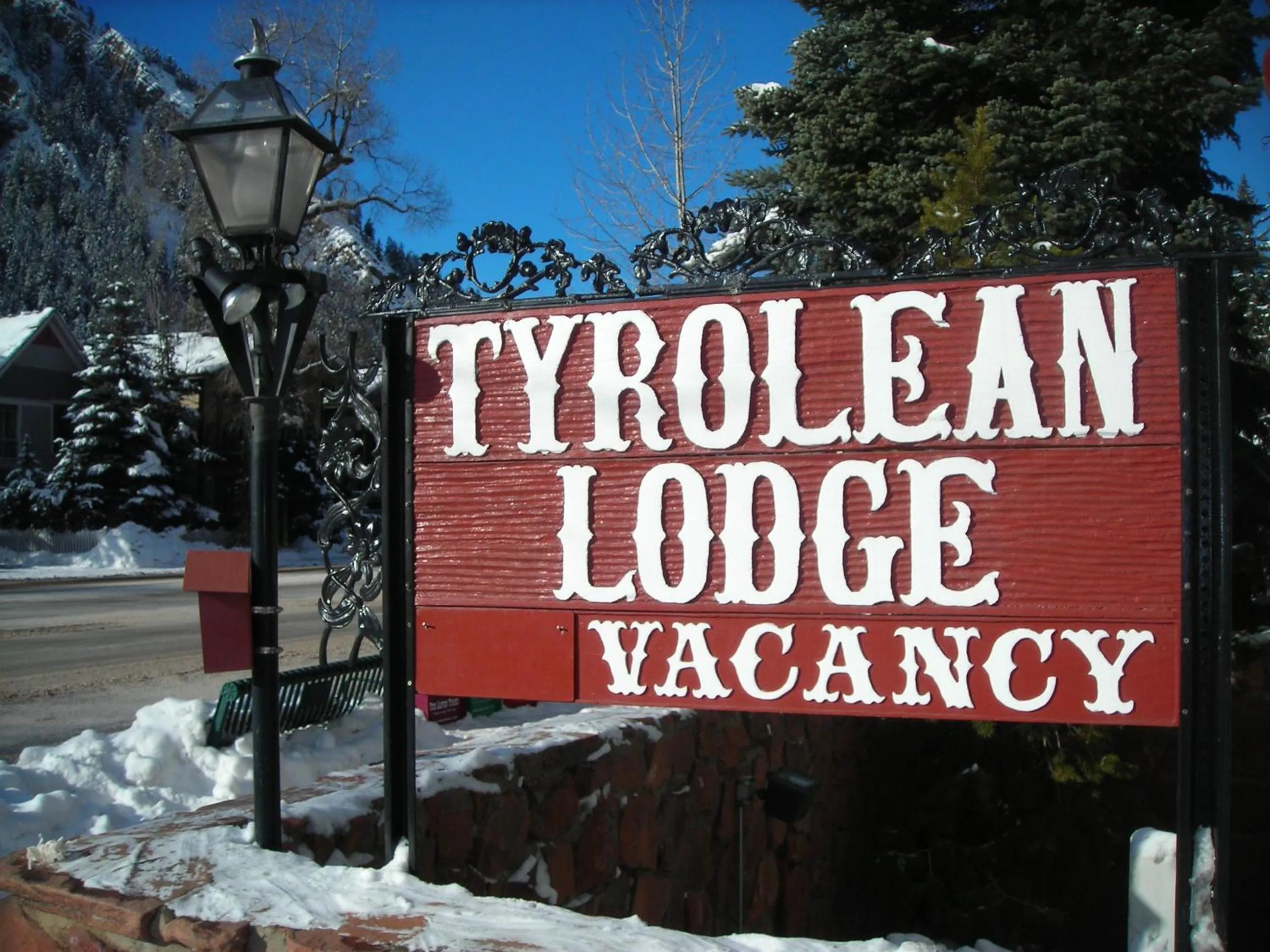 Property logo or sign in Tyrolean Lodge